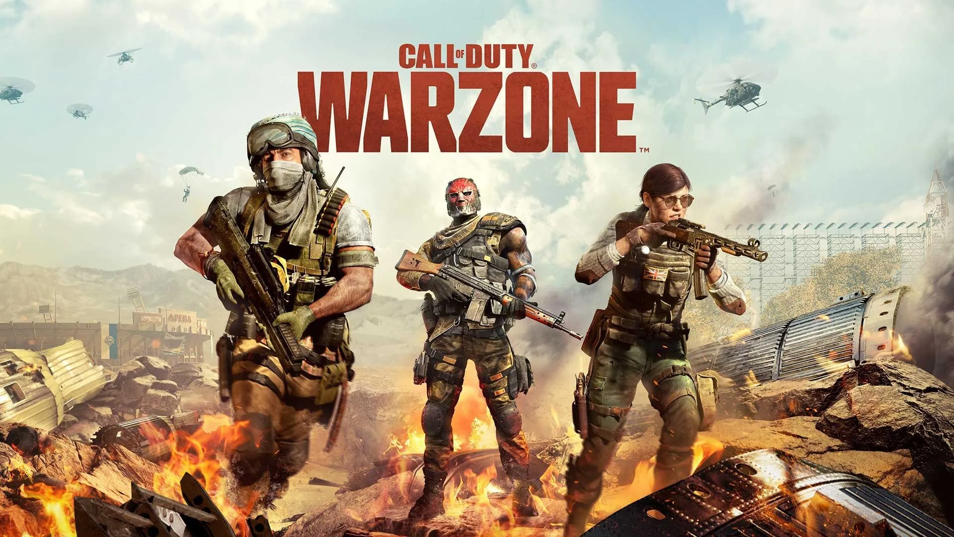 Hình ảnh gameplay của Call of Duty Warzone Mobile, tựa game battle royale trên di động.