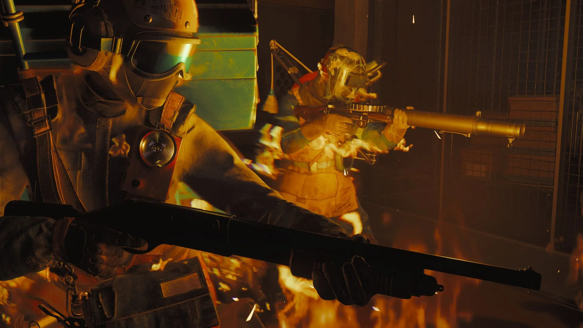 Hình ảnh gameplay FBC Firebreak, minh họa môi trường game