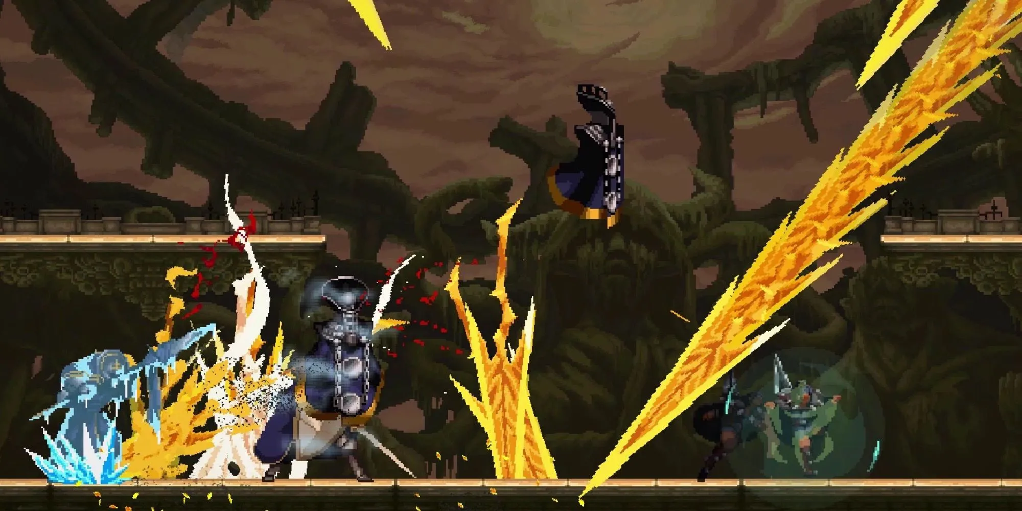 Hình ảnh nhân vật trong Dragon Is Dead chuẩn bị chiến đấu, minh họa đồ họa game