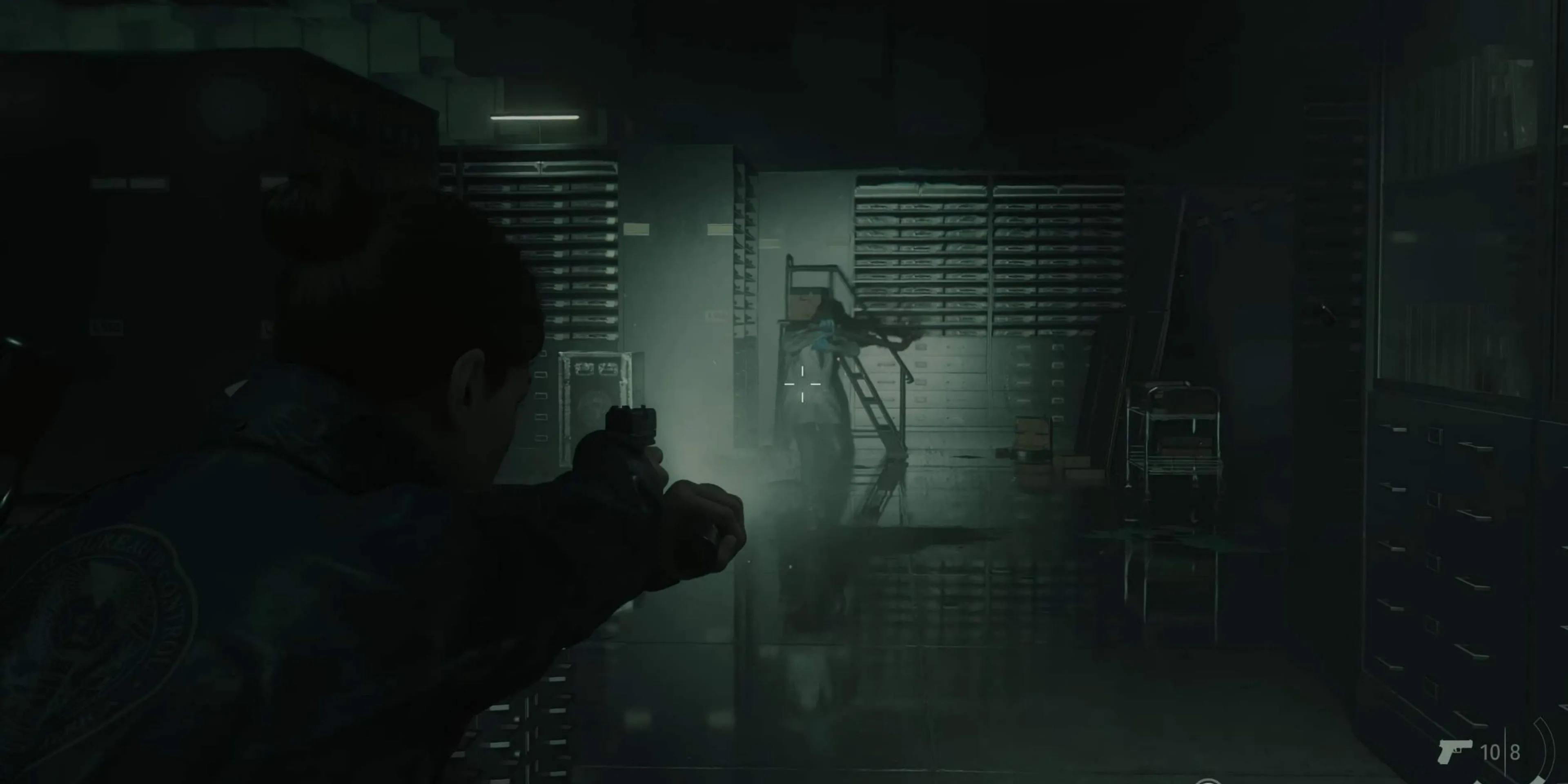 Hình ảnh trong game Alan Wake 2, một phần của Vũ trụ Liên kết Remedy