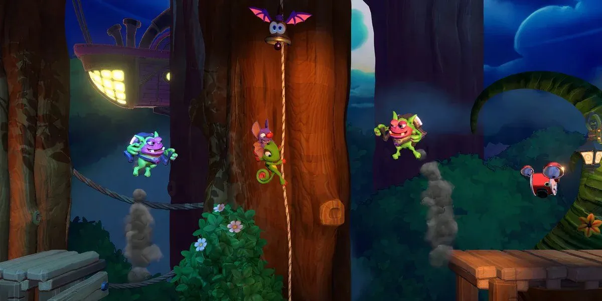 Hình ảnh Yooka-Laylee and the Impossible Lair, một trong những game hay nhất của Team 17