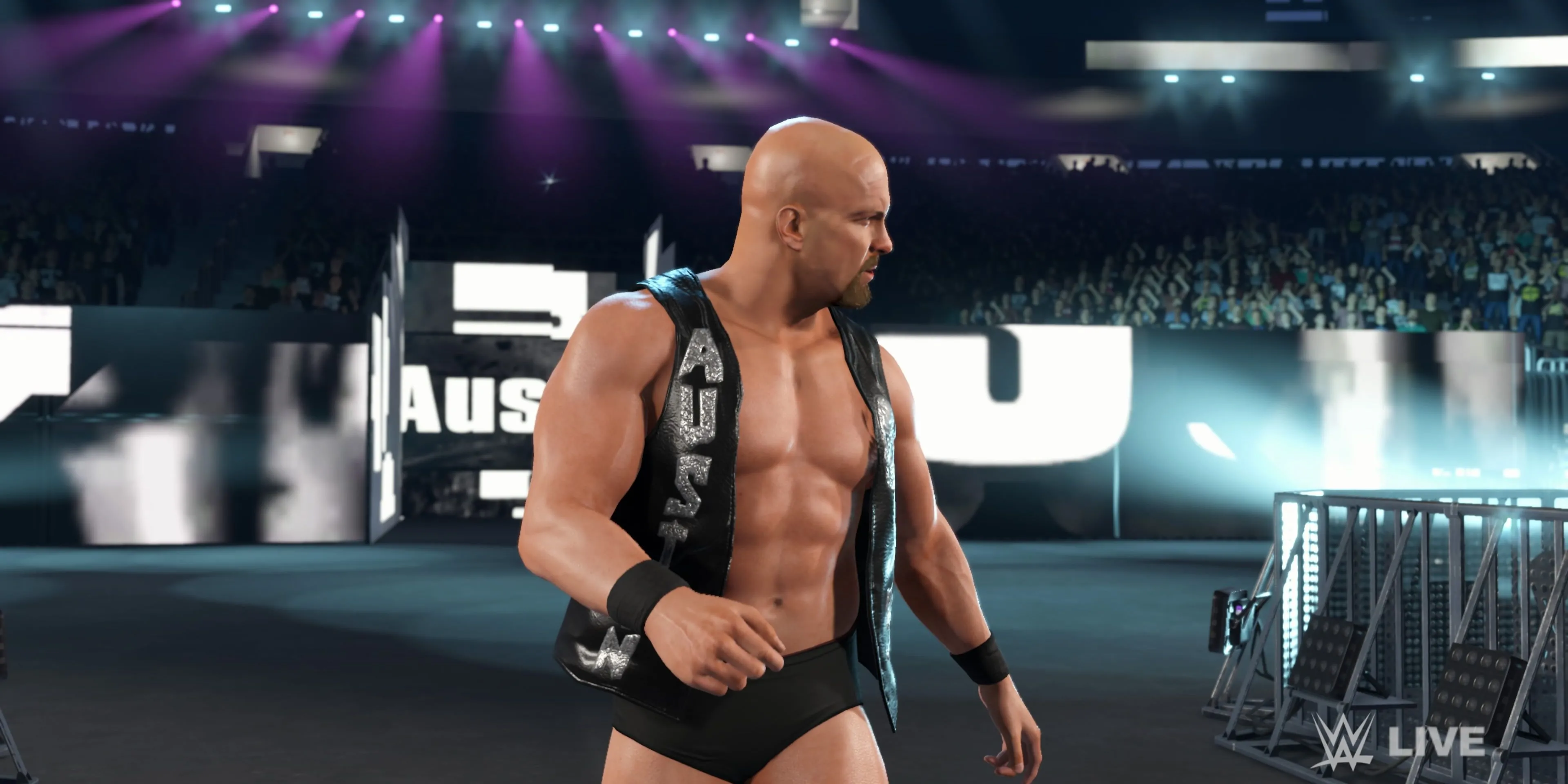 Huyền thoại Stone Cold Steve Austin trong WWE 2K25