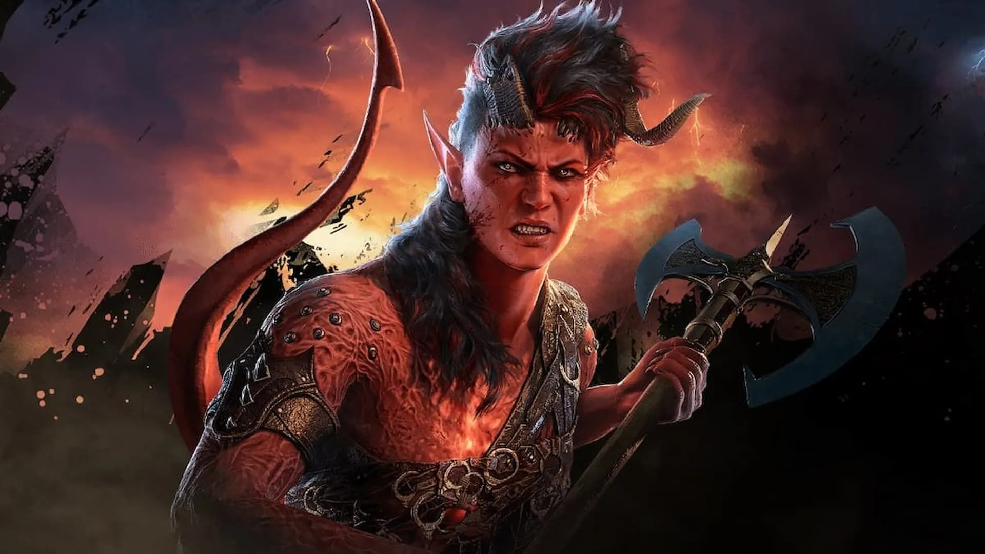 Karlach trong Baldur's Gate 3 đang suy tư về AI