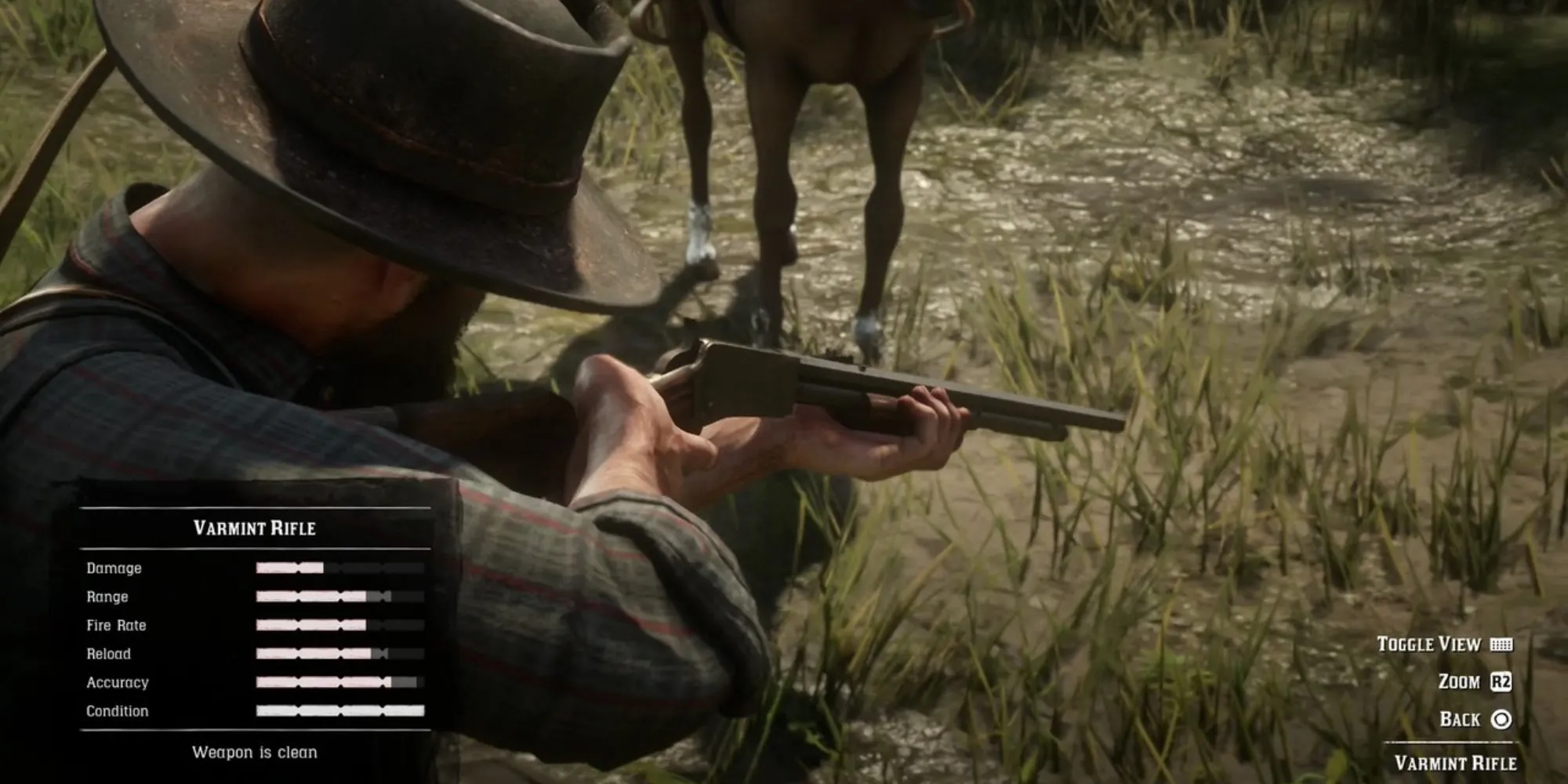 Khẩu súng Varmint Rifle trong Red Dead Redemption 2 thể hiện tính chân thực lịch sử