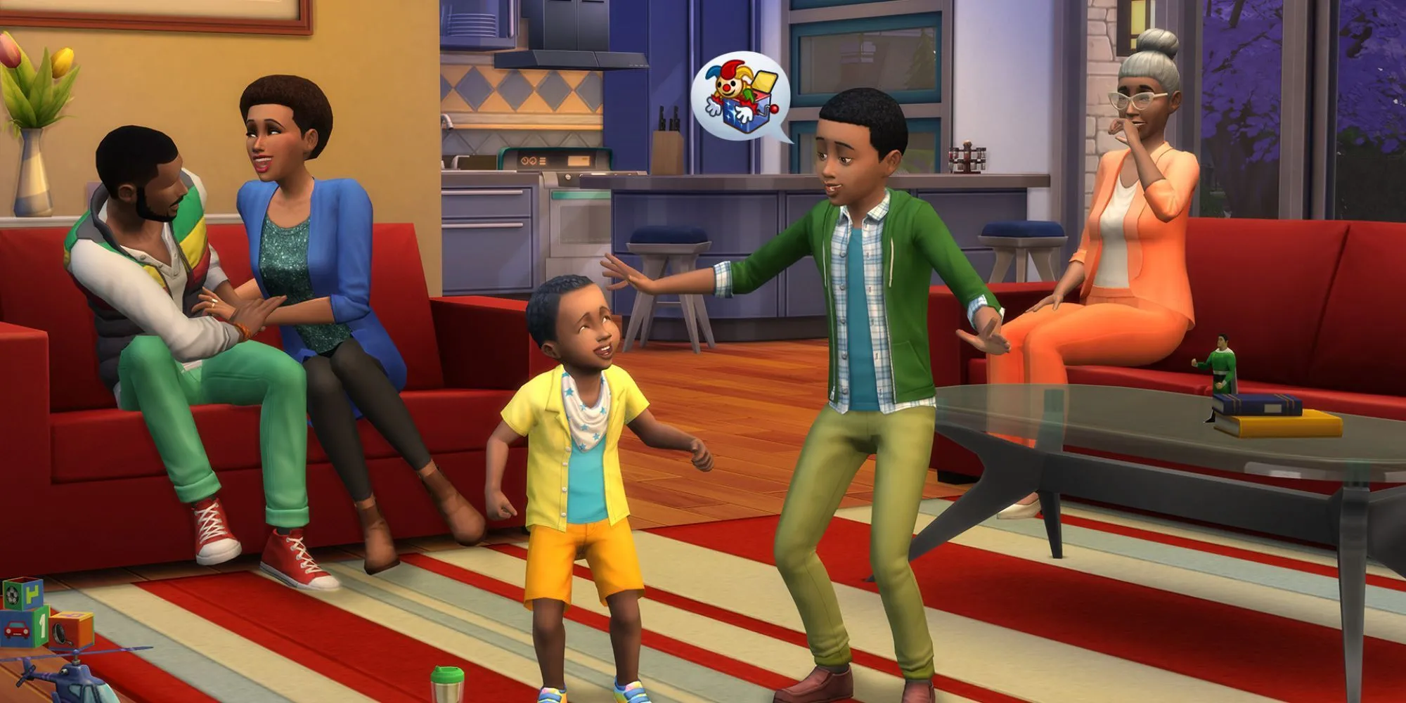 Không gian tiệc tùng sôi động thể hiện cuộc sống xã hội trong The Sims 4