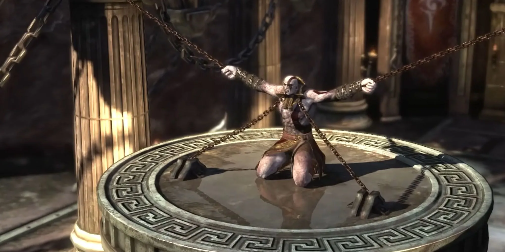 Kratos chiến đấu dữ dội trong God of War Ascension trên PS3