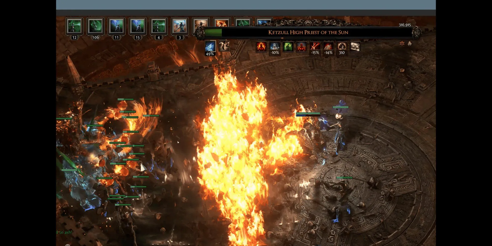 Mô tả gameplay Warrior Sunder Totem trong Path of Exile 2