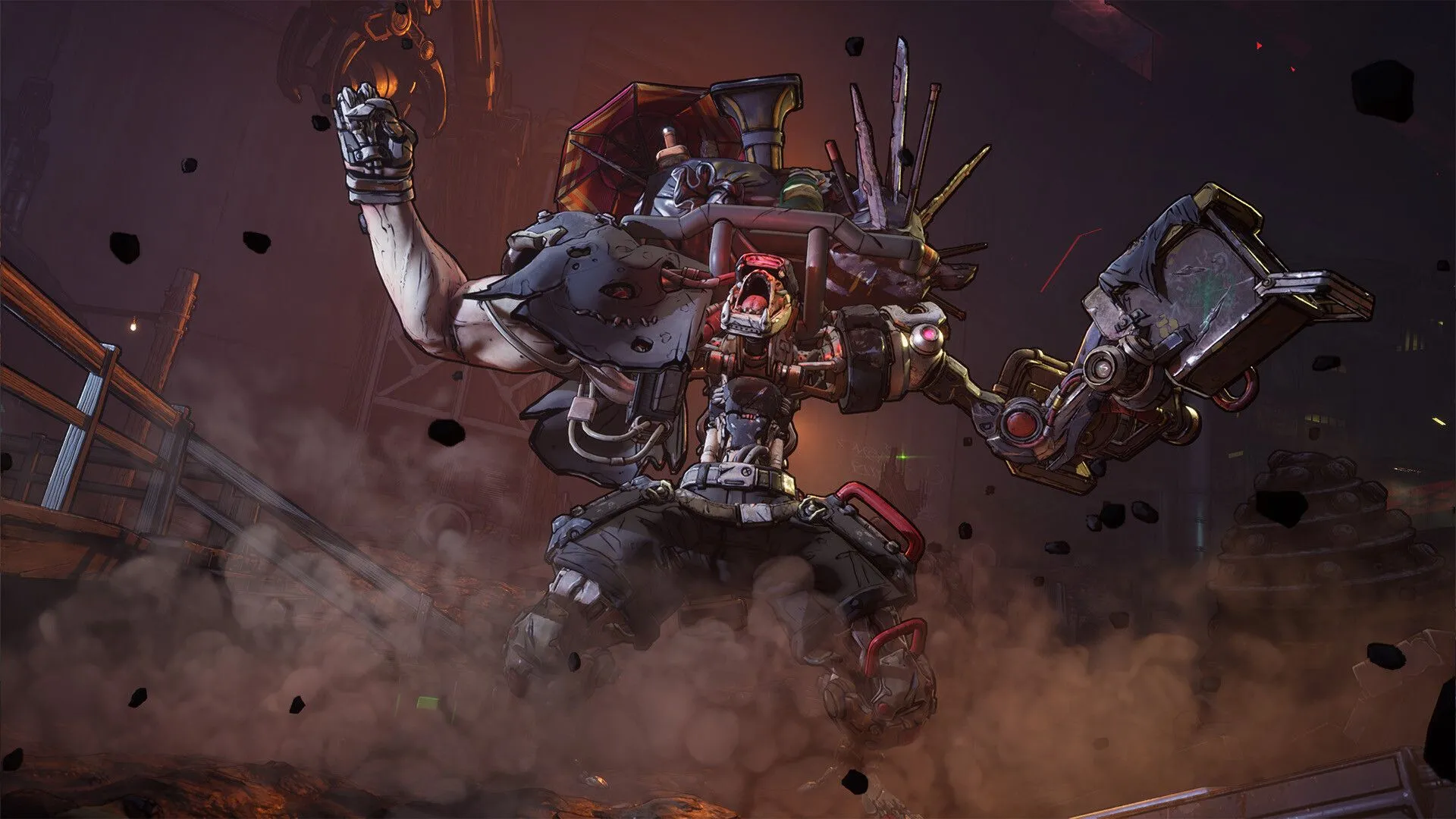 Một cảnh từ game Borderlands 4 với các Vault Hunter