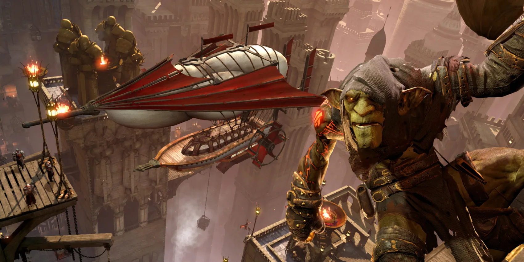 Một hình nền từ game Styx: Master of Shadows, có thể là nhân vật chính Styx