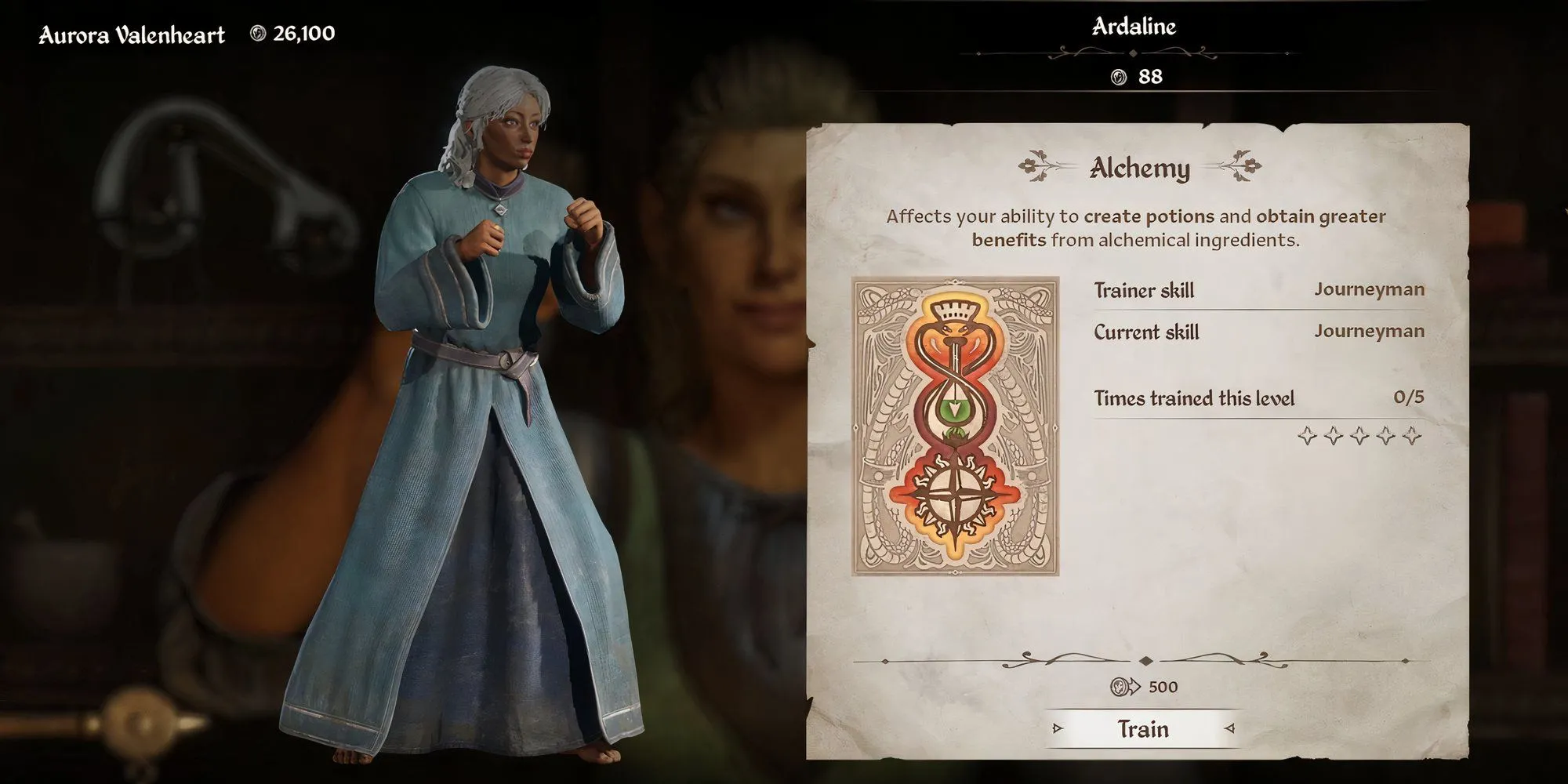Một Người Huấn Luyện (Trainer) trong thế giới Oblivion Remastered