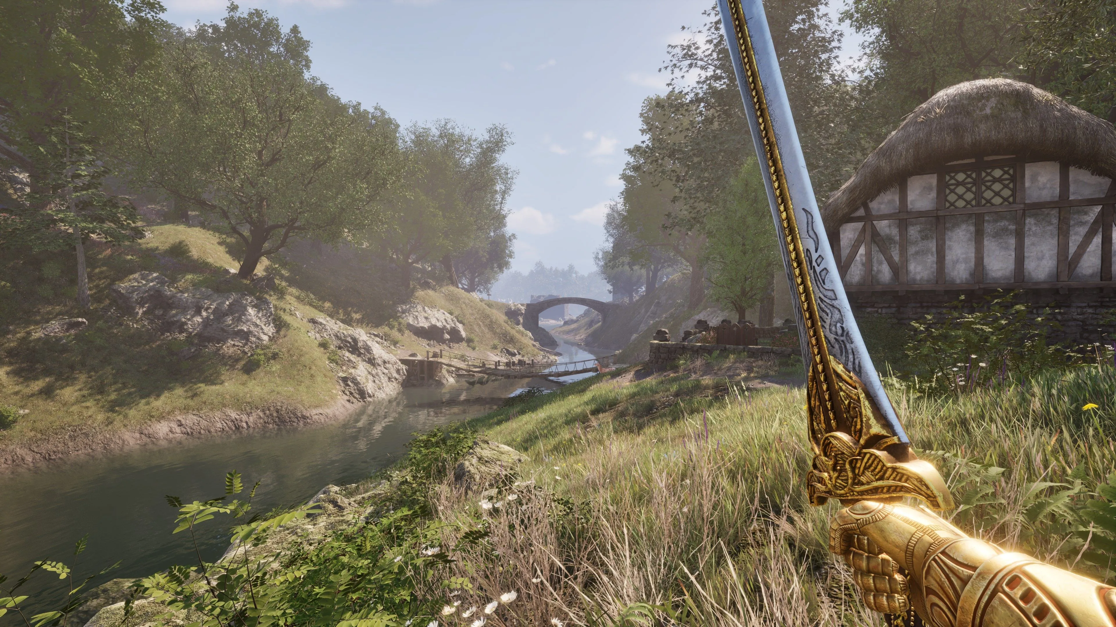 Một pha hành động trong game The Elder Scrolls IV: Oblivion Remastered
