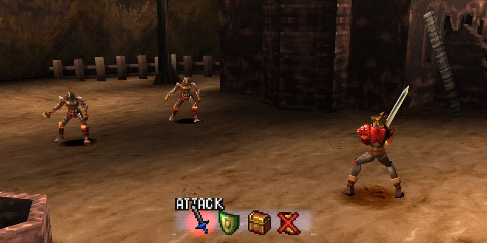 Một phân cảnh chiến đấu hoành tráng với các nhân vật hóa rồng trong The Legend of Dragoon trên PS1