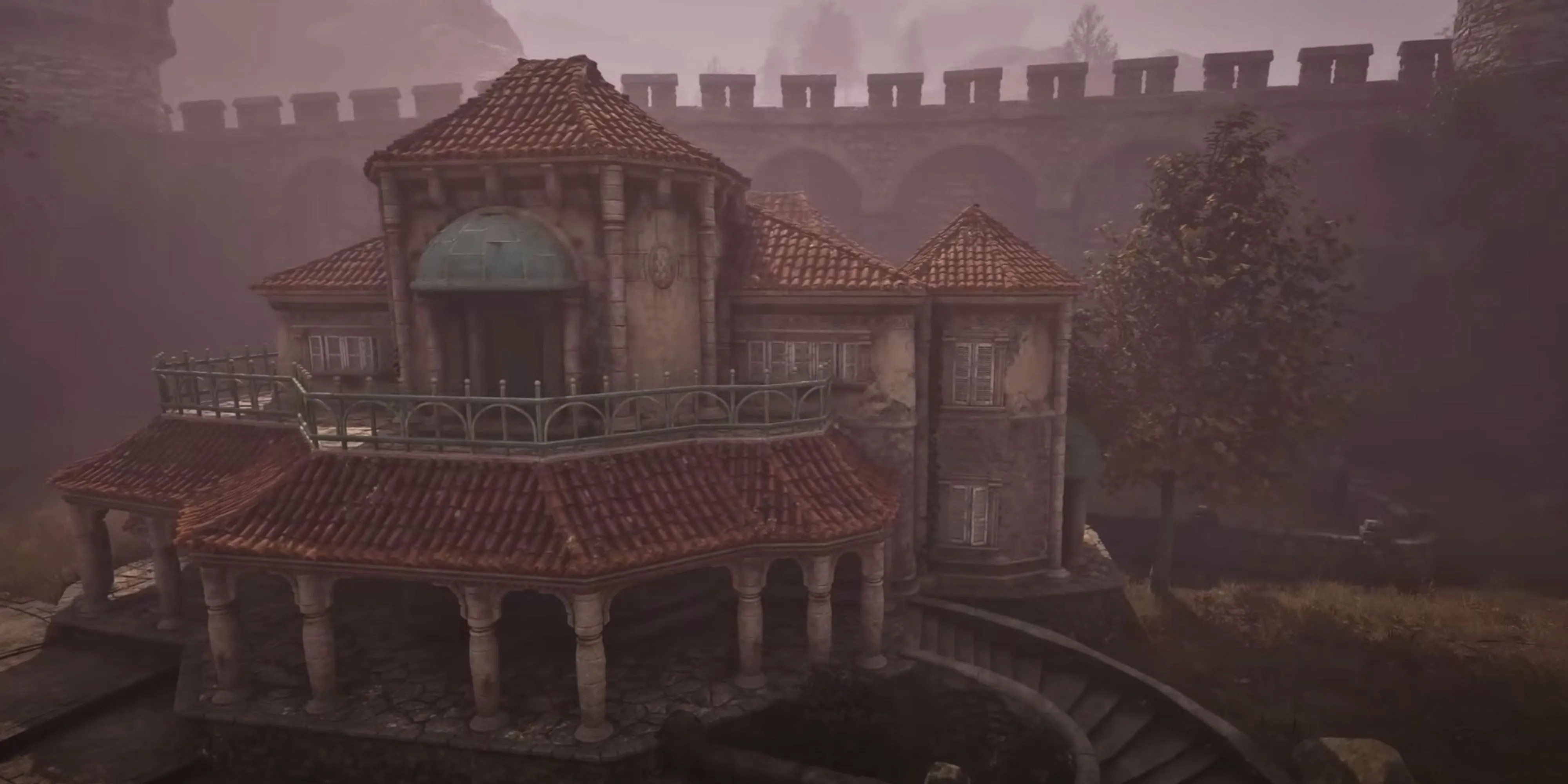 Ngoại thất một căn nhà trong Oblivion Remastered, nơi an toàn để người chơi lưu trữ đồ đạc
