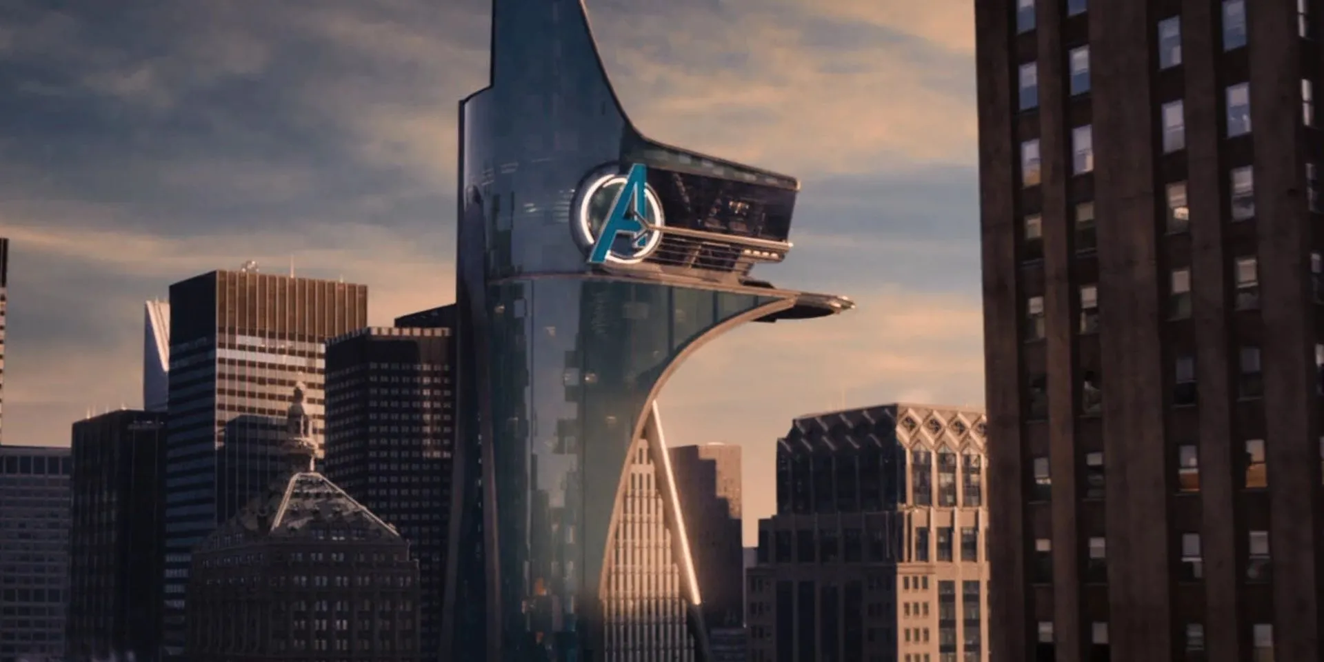 Ngoại thất Tòa tháp Avengers trong phim Avengers: Age of Ultron