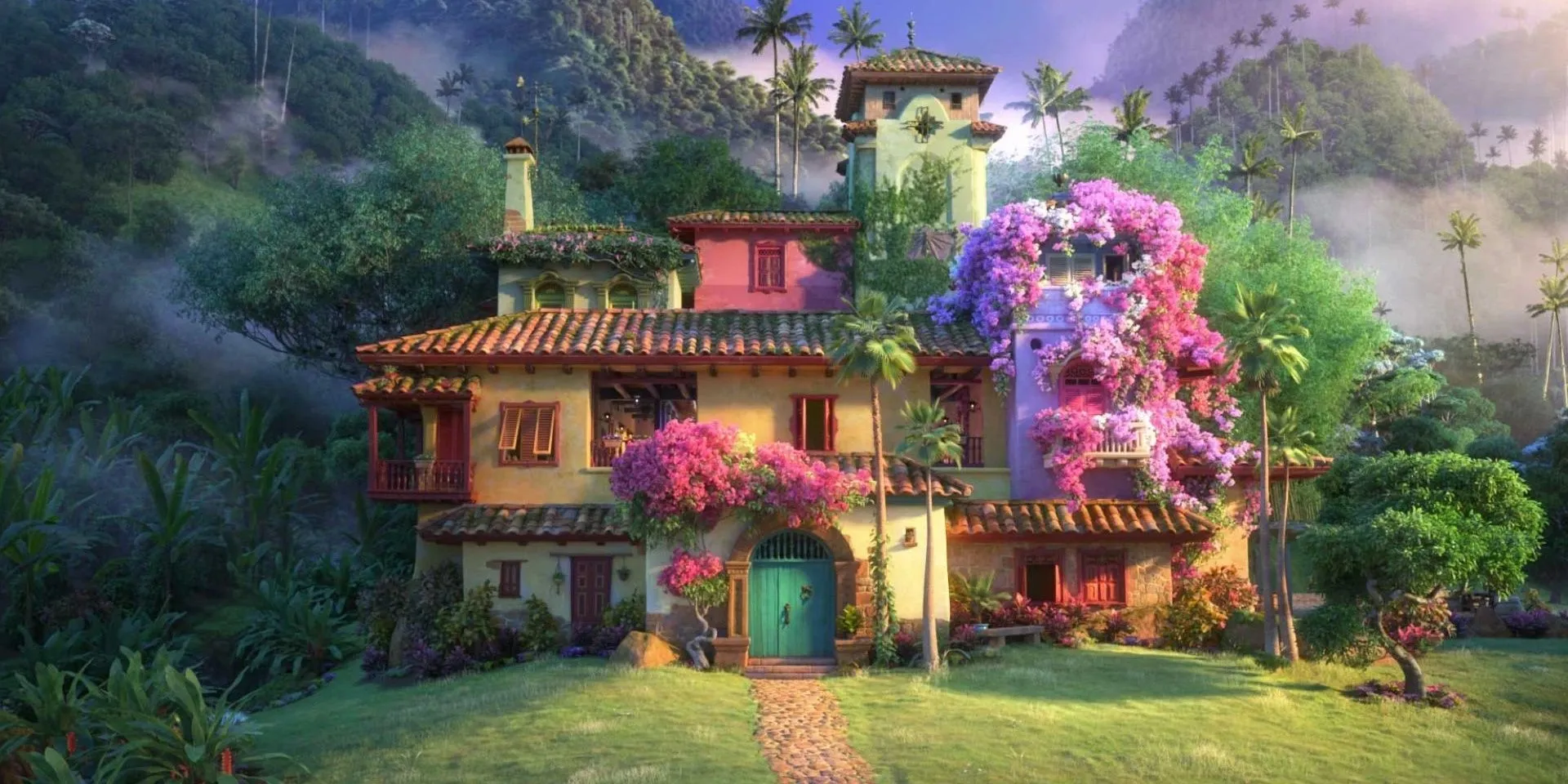 Ngôi nhà Casa Madrigal kỳ diệu trong bộ phim Encanto
