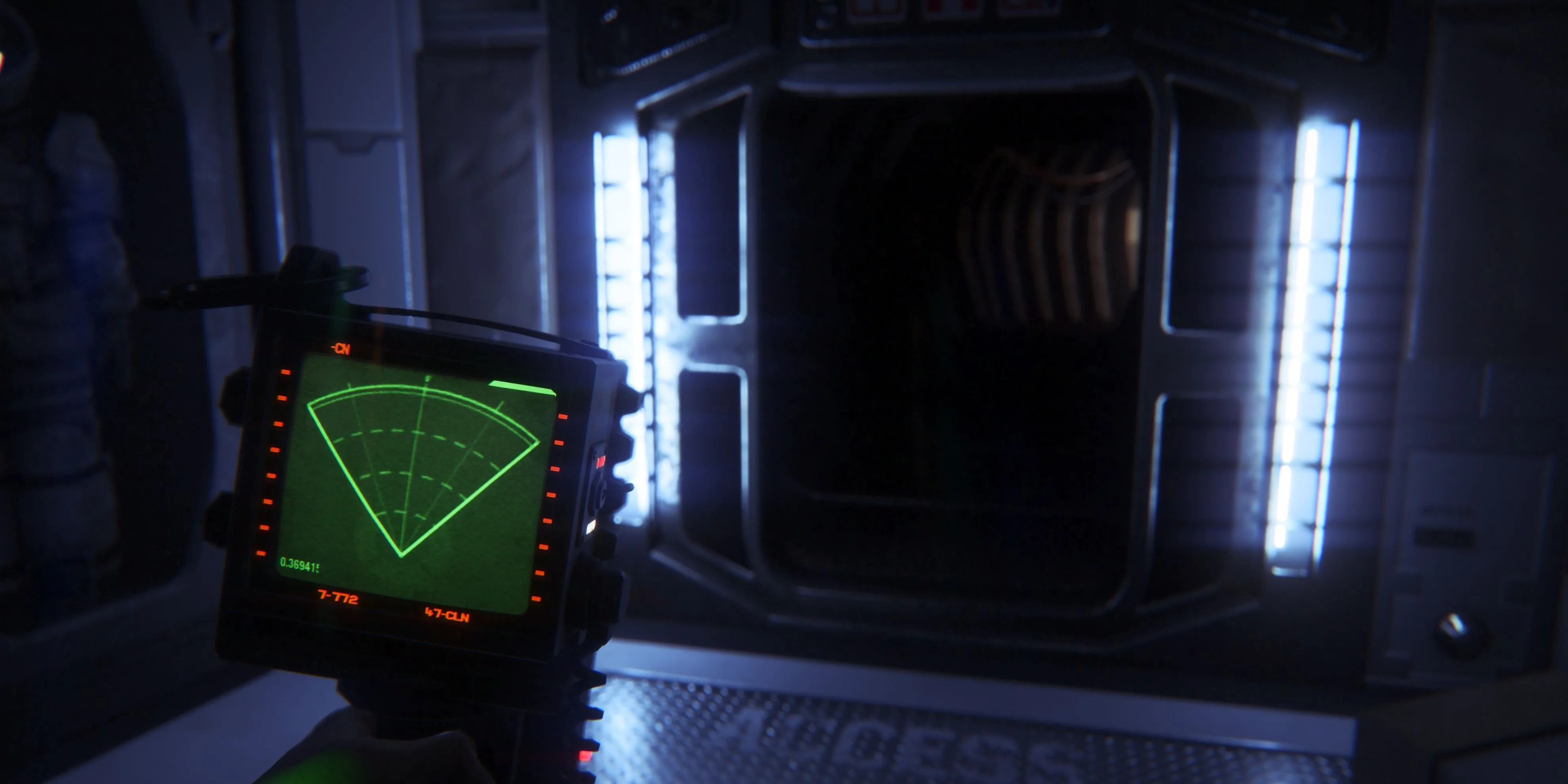 Nhân vật Amanda Ripley sử dụng thiết bị theo dõi chuyển động trong bầu không khí đáng sợ của Alien: Isolation