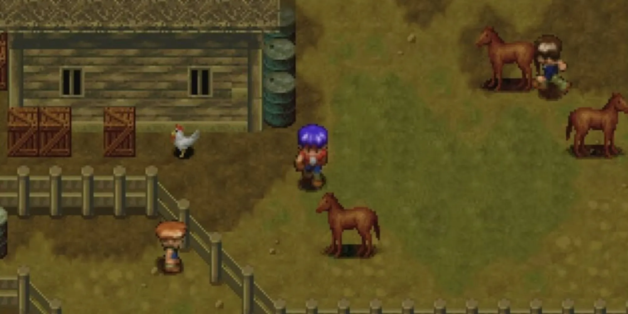 Nhân vật chính Rudy trong Wild Arms với phong cách miền Tây hoang dã