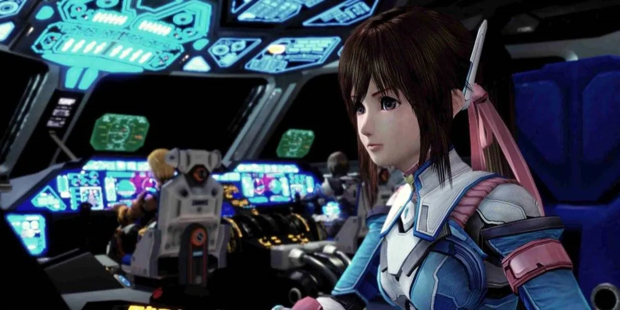 Top 10 Game RPG Không Gian Hay Nhất Nên Thử Ngay 1 Nhân vật Edge Maverick trong Star Ocean The Last Hope - game RPG không gian JRPG