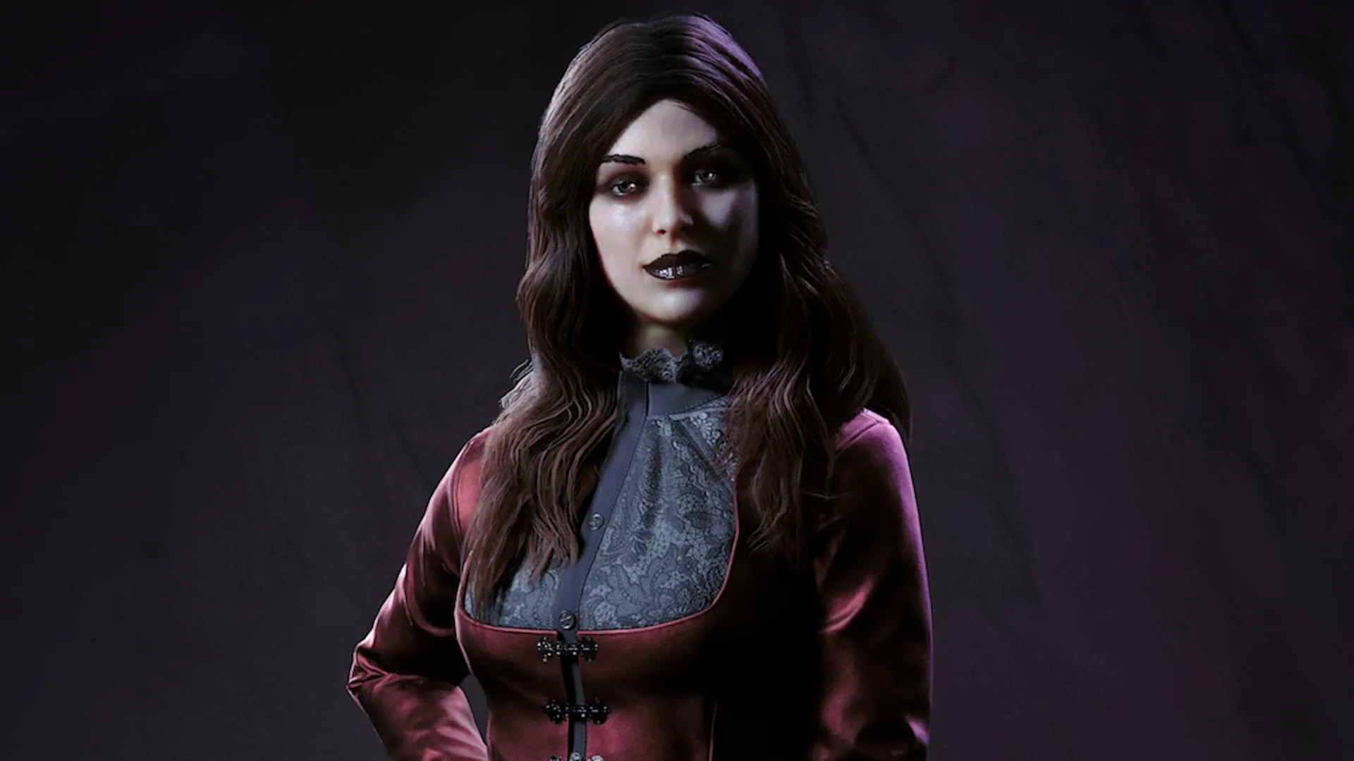 Nhân vật Pandora và một người thường dân trong Vampire: The Masquerade - Bloodlines 2