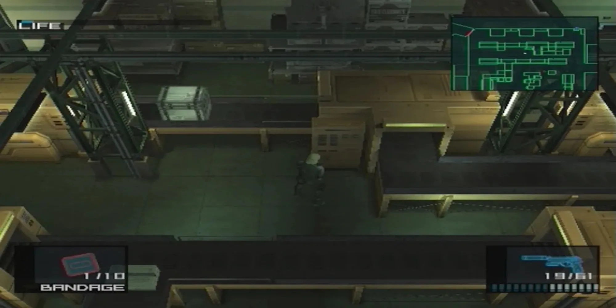 Nhân vật Raiden trong Metal Gear Solid 2 Sons of Liberty PS2 với khung cảnh công nghệ cao