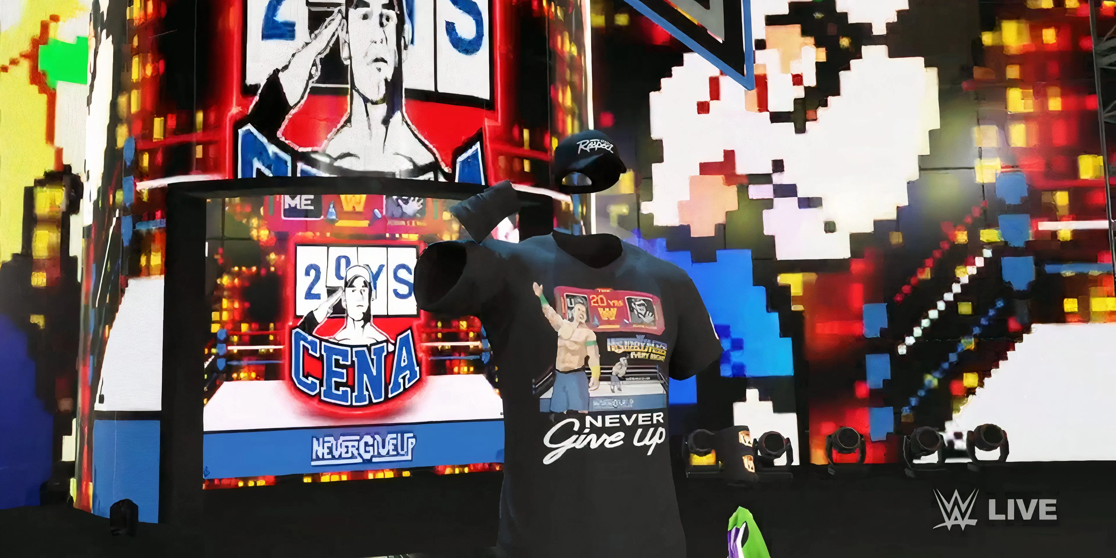 Nhân vật Super Cena tàng hình đặc biệt trong WWE 2K25