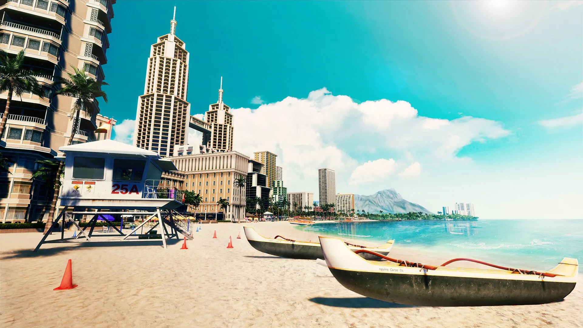 Pha cận chiến đầy uy lực của nhân vật trong game Yakuza Cướp Biển ở Hawaii