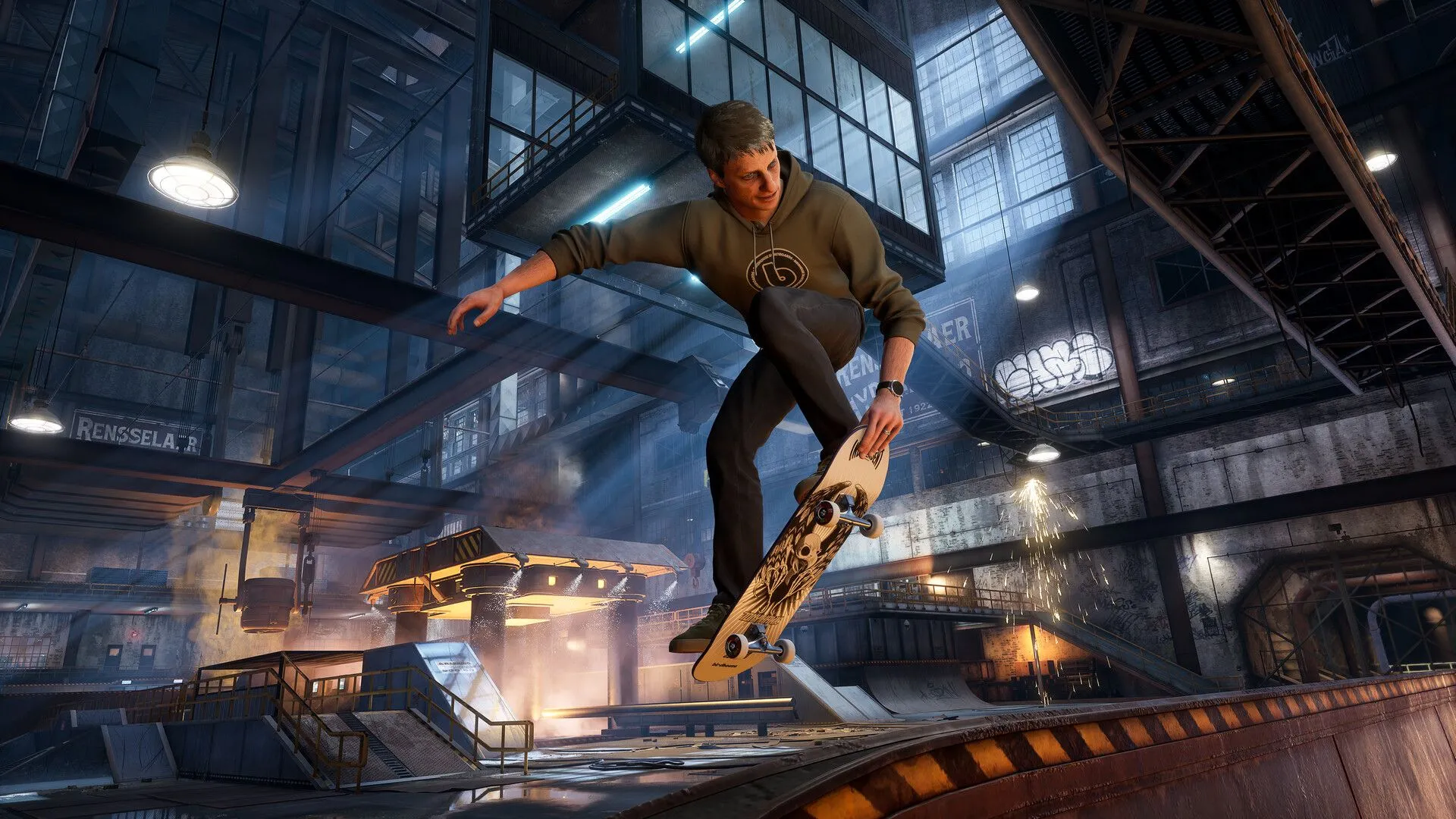 Pha trình diễn kỹ thuật trượt ván ấn tượng trong Tony Hawk's Pro Skater 3+4