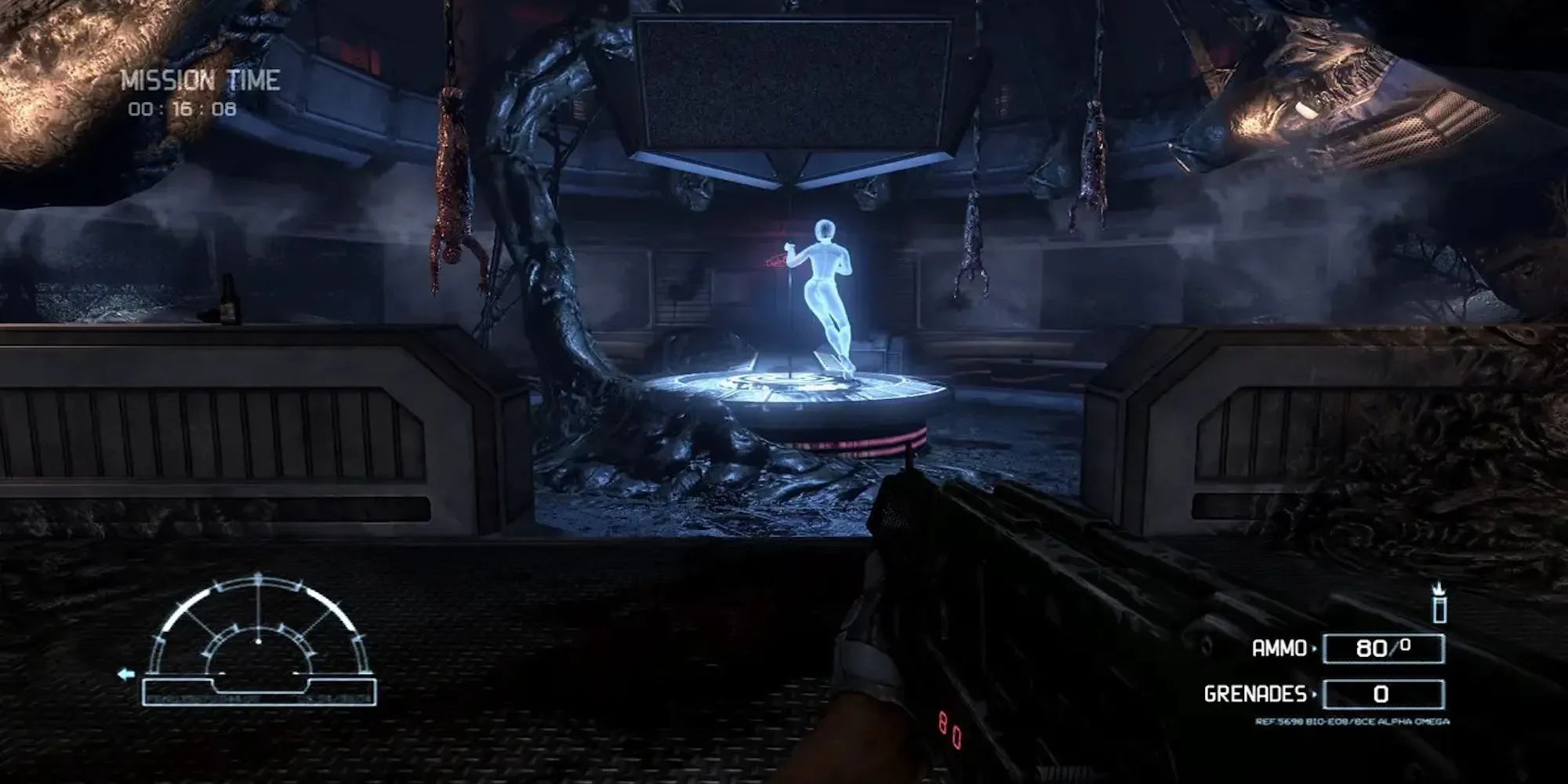 Phân cảnh trong game Aliens vs Predator trên PS3