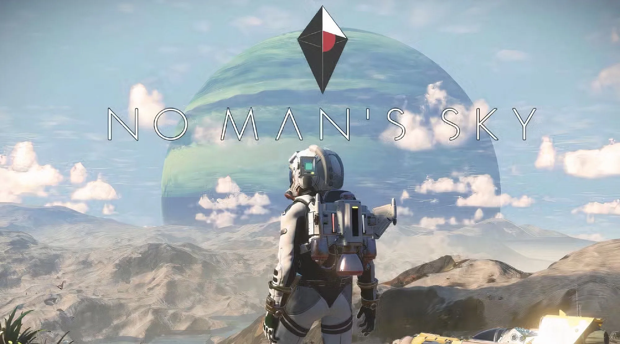 Phi thuyền khám phá vũ trụ trong No Man's Sky, tượng trưng cho hành trình không ngừng cập nhật và cải tiến của game