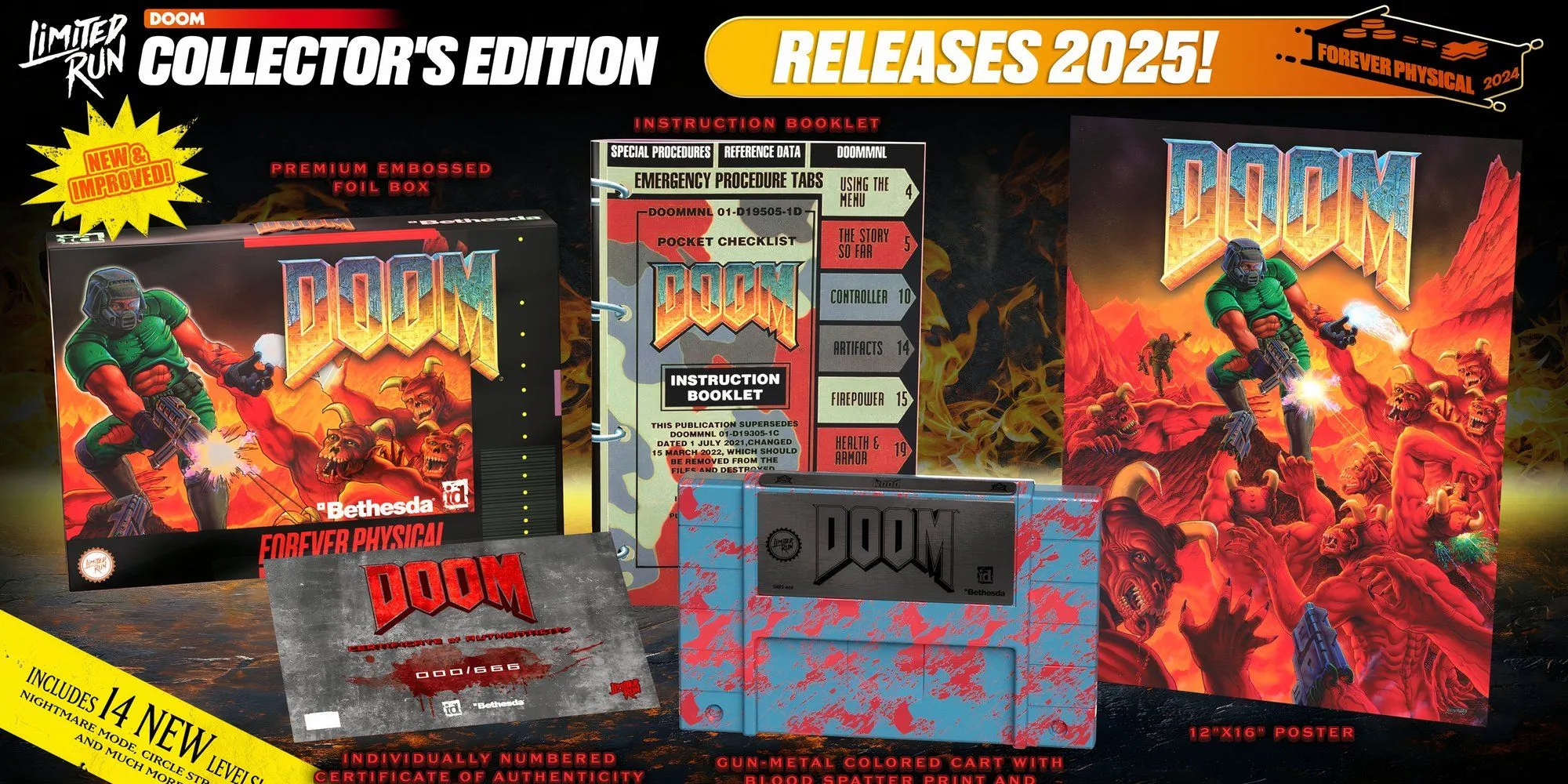 Phiên bản sưu tập game DOOM của Limited Run Games