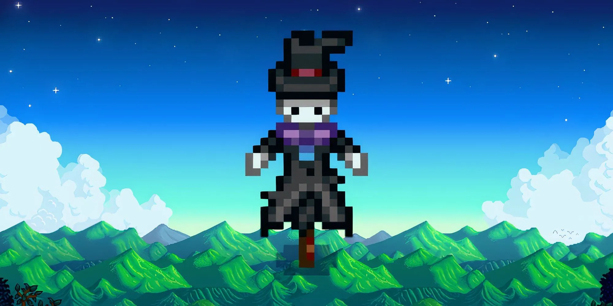 Rarecrow số 1 (Bù nhìn hiếm) tại Hội chợ Stardew Valley