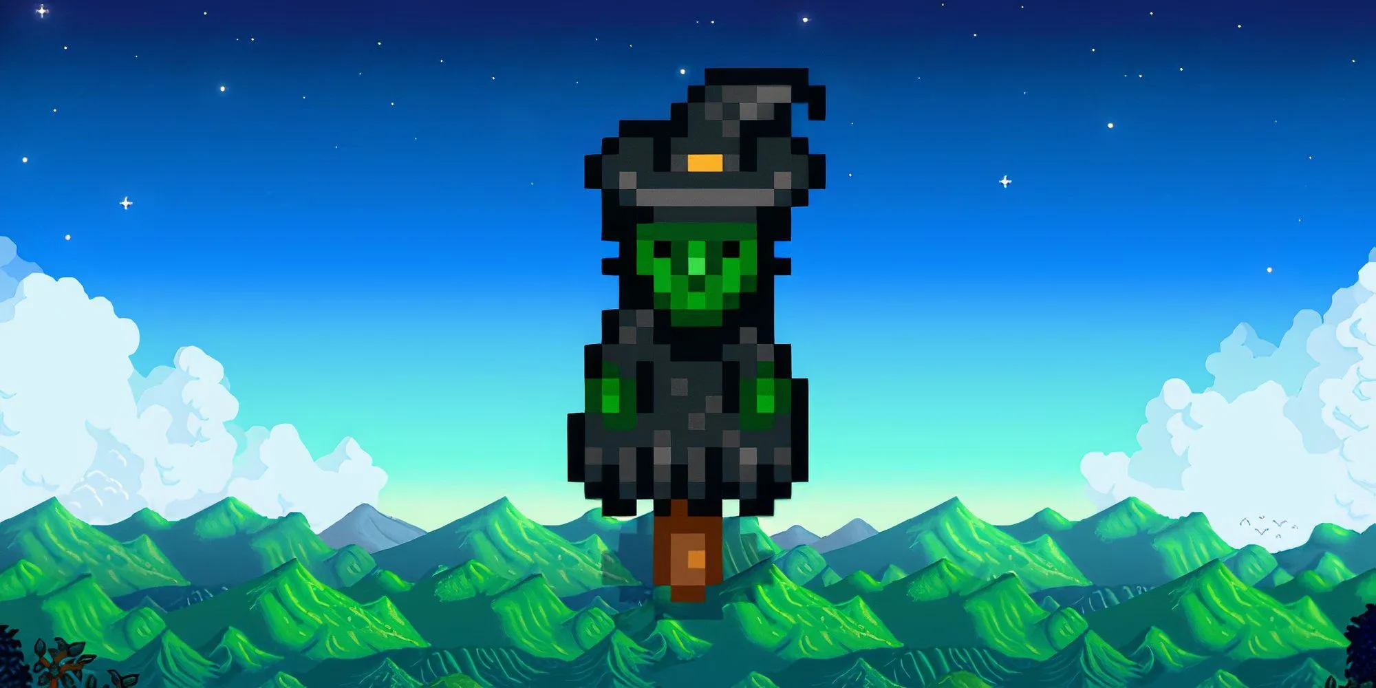 Rarecrow số 2 (Bù nhìn ma) trong Stardew Valley