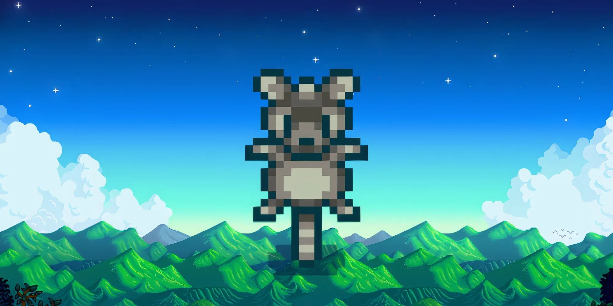 Rarecrow số 7 (Bù nhìn xương) nhận được từ Bảo tàng trong Stardew Valley