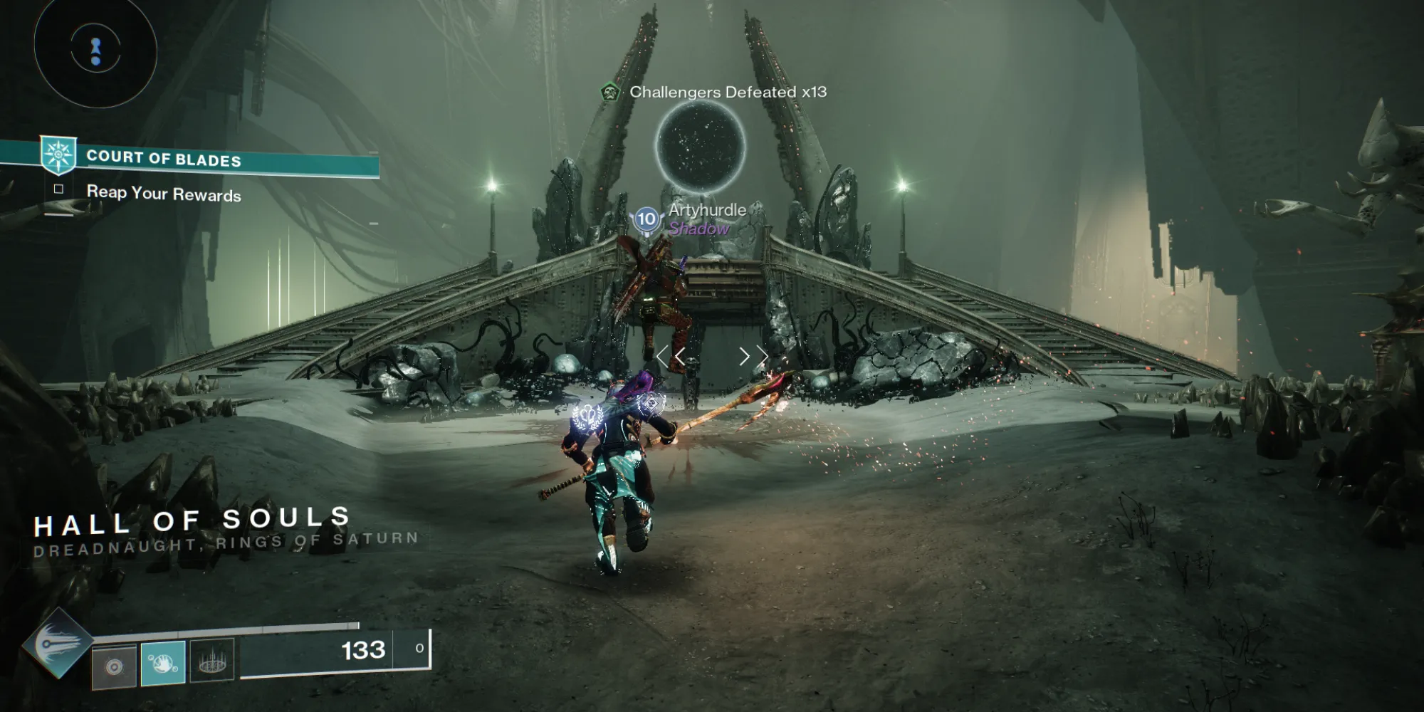 Rương phần thưởng cuối hoạt động Court of Blades trong Destiny 2