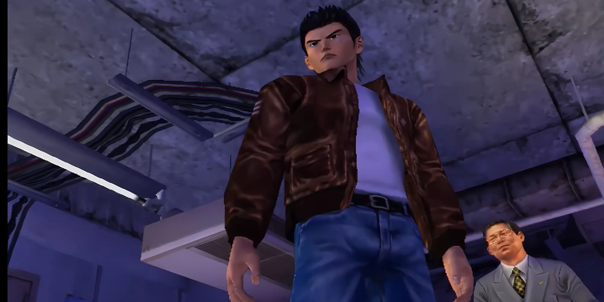 Ryo Hazuki gặp gỡ giám đốc Sega Hidekazu Yukawa trong demo độc đáo What's Shenmue