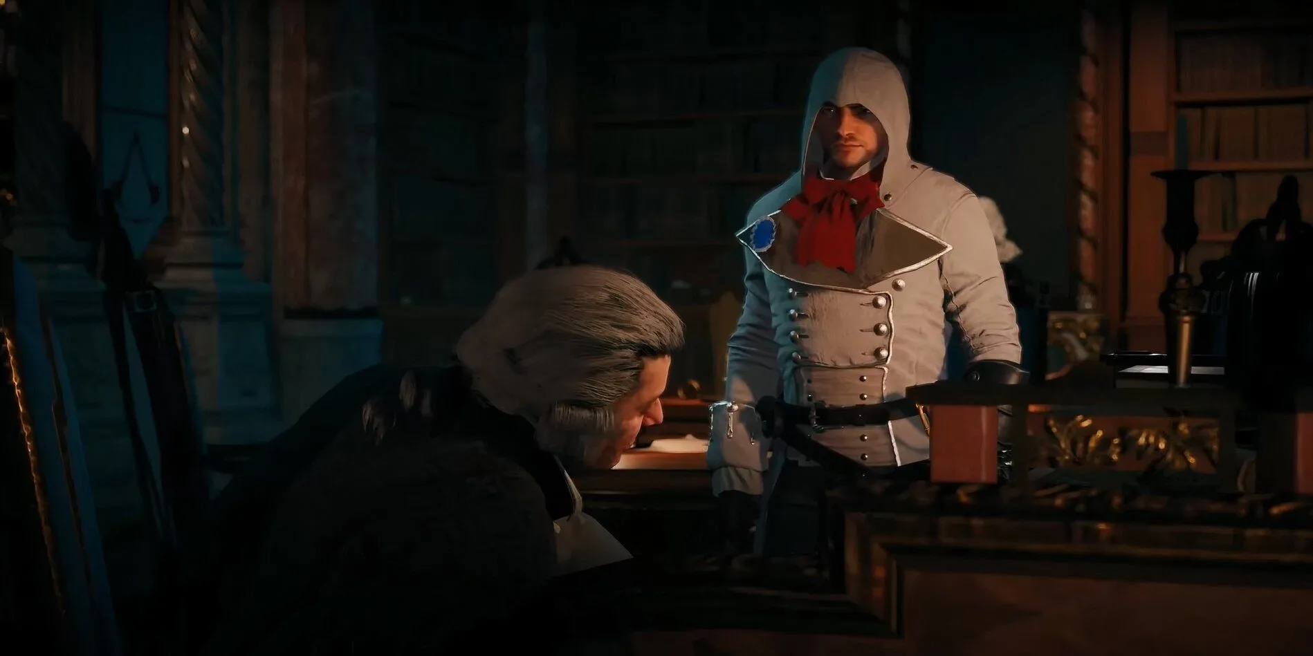 Sát thủ Arno Dorian thực hiện parkour điêu luyện trên mái nhà Paris trong Assassin's Creed Unity