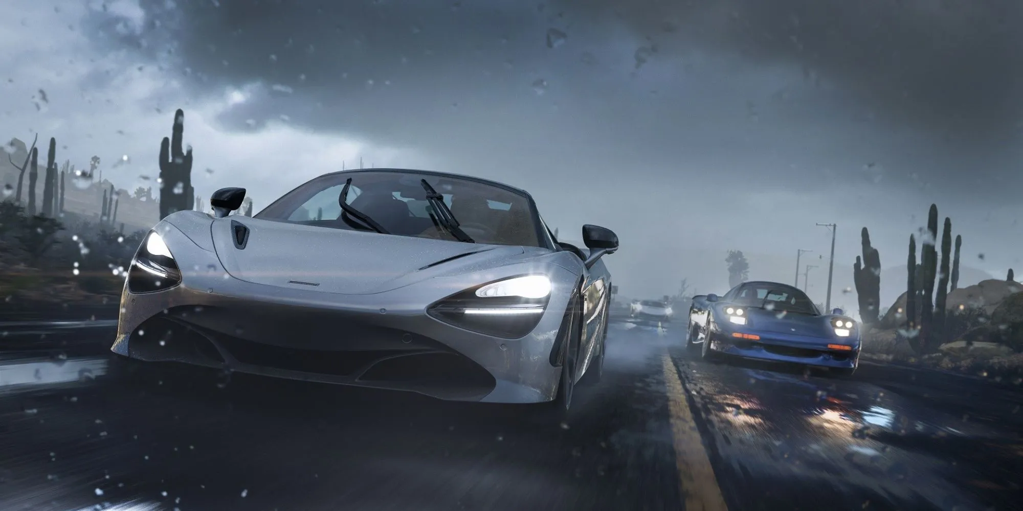 Siêu xe lao vun vút trong cơn bão cát hoành tráng của Forza Horizon 5