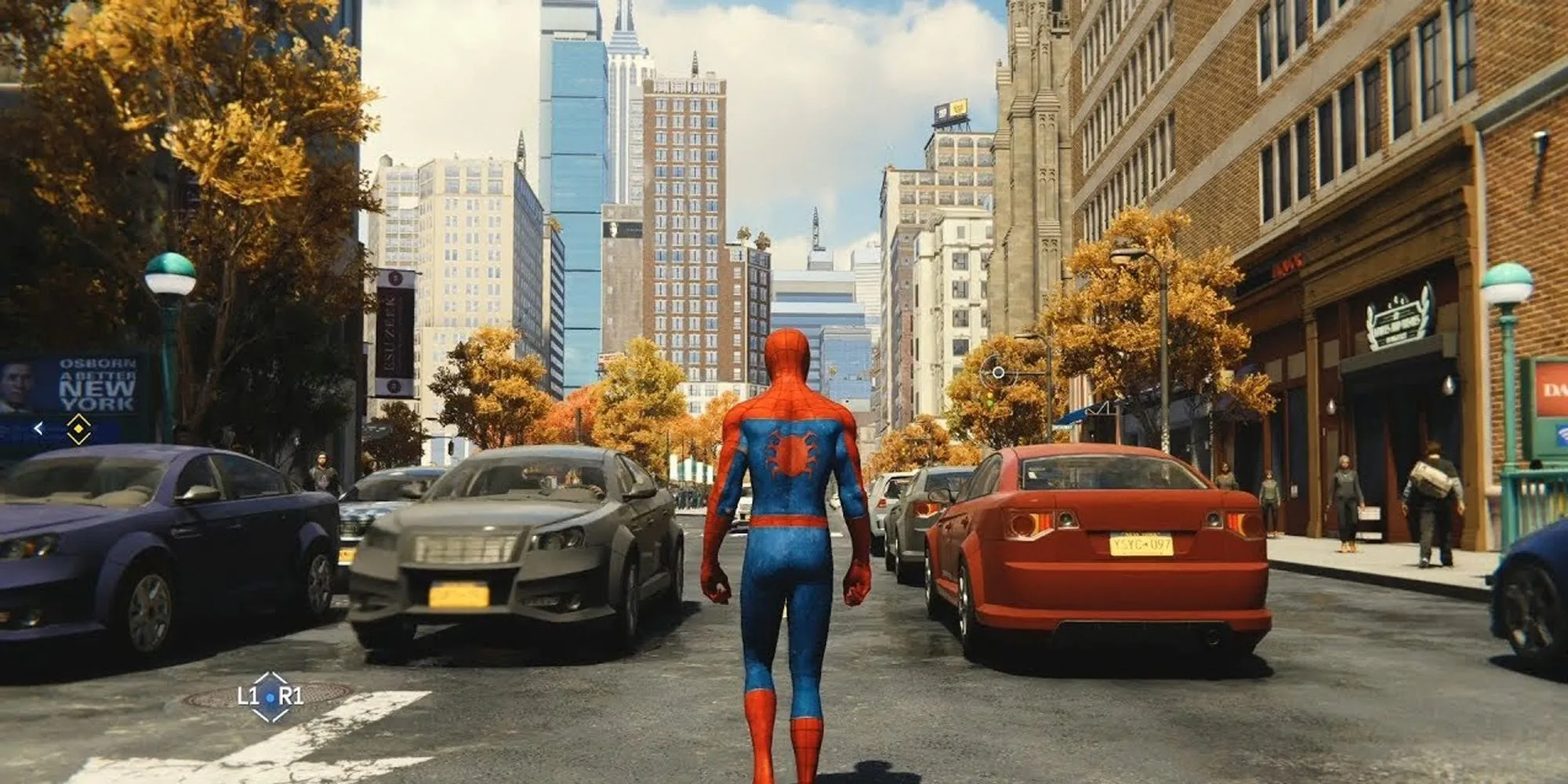 Spider-Man trong game Marvel's Spider-Man 2, một trong những game hành động thế giới mở hay nhất.