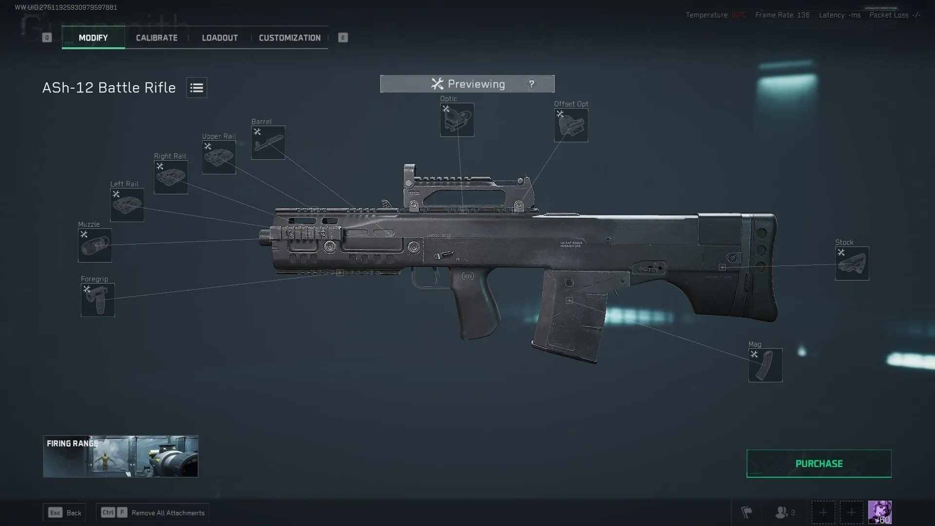 Súng trường chiến đấu ASh-12 trong Delta Force với vẻ ngoài hầm hố