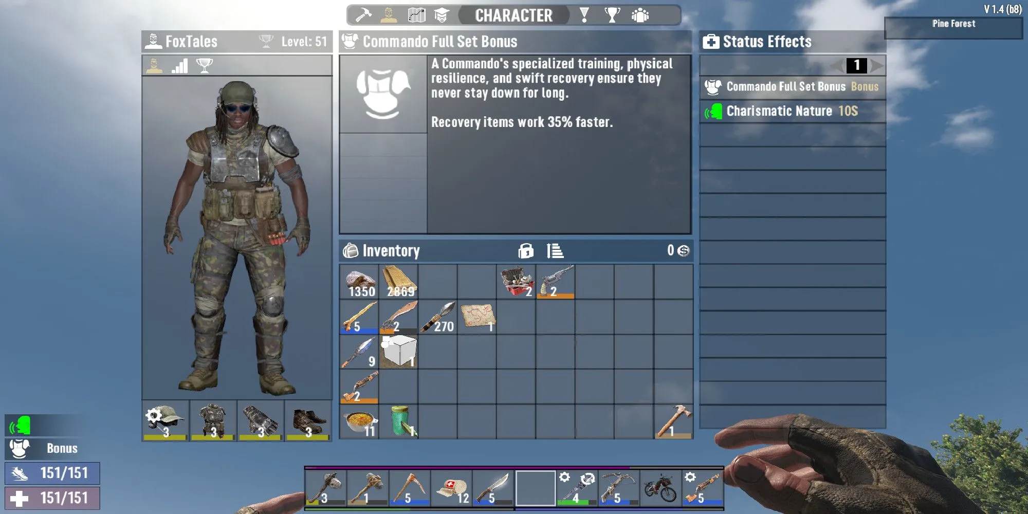 Thông tin perk Pack Mule trong 7 Days to Die