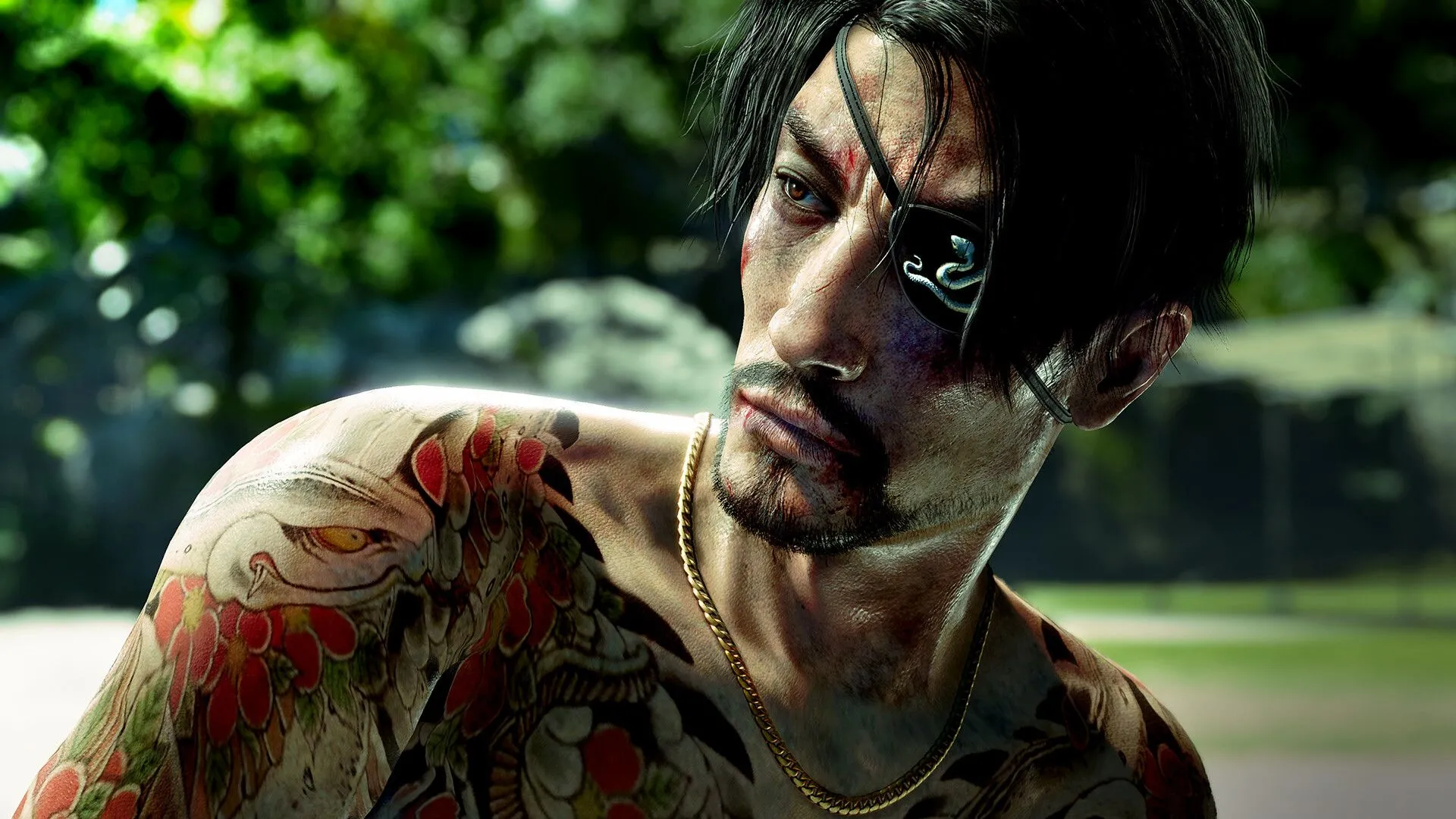 Toàn cảnh một khu vực trong game Like a Dragon Yakuza Cướp Biển ở Hawaii với đồ họa chi tiết