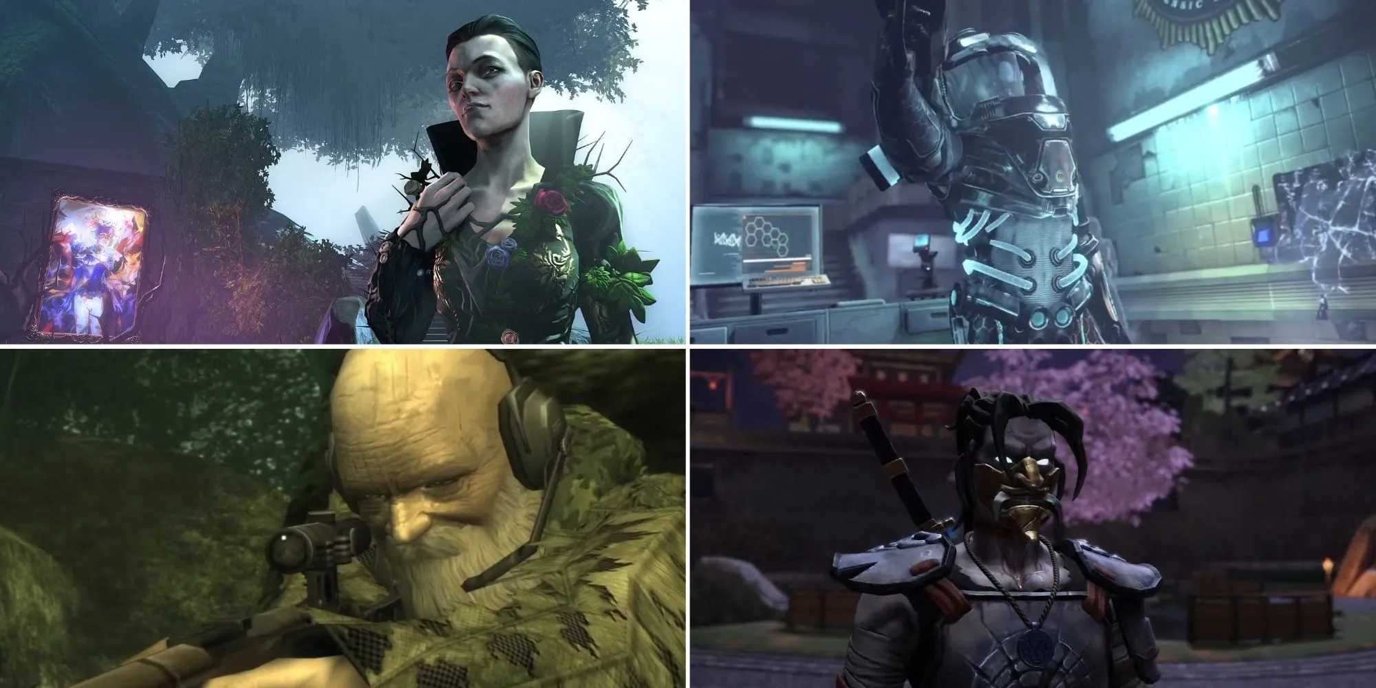 Tổng hợp những trận đấu trùm hay nhất trong game hành động lén lút như Dishonored 2 và Metal Gear Solid 3
