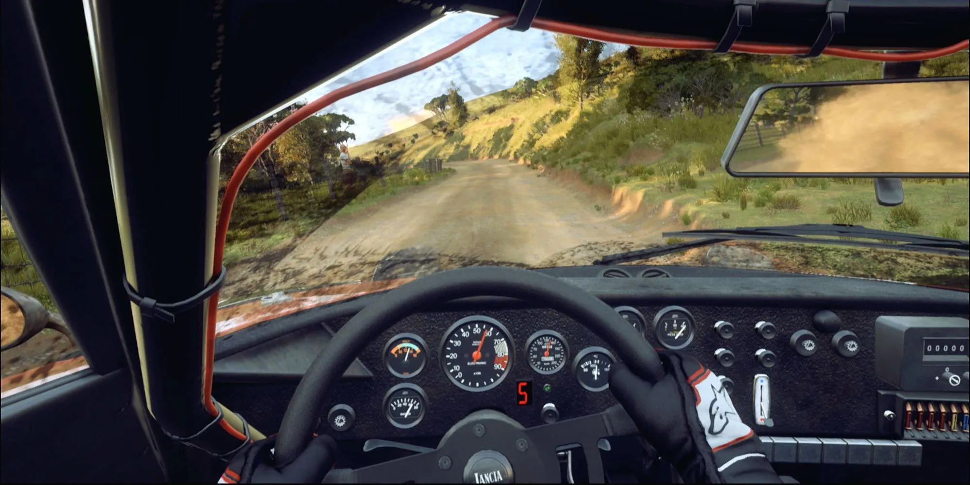 Trải nghiệm đua xe góc nhìn thứ nhất trong DiRT Rally 2.0 mà không có giao diện hiển thị