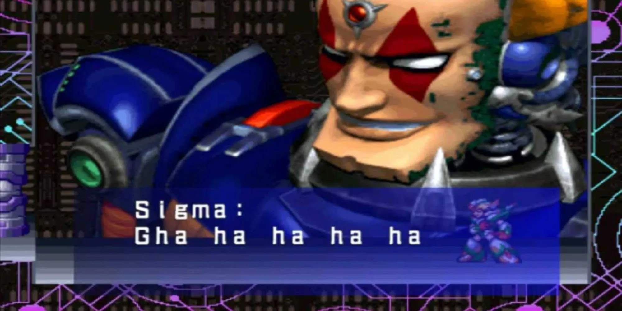 Trận đấu trùm Sigma trong Mega Man X5