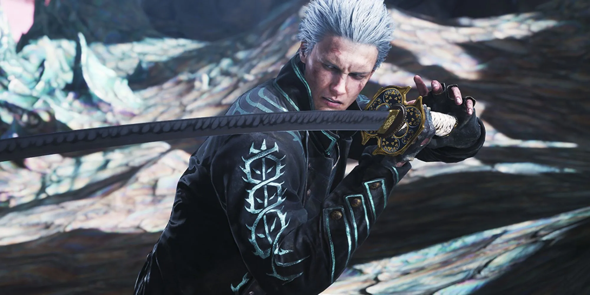 Vergil sử dụng thanh Yamato, nhân vật phản diện nổi tiếng trong dòng game Devil May Cry