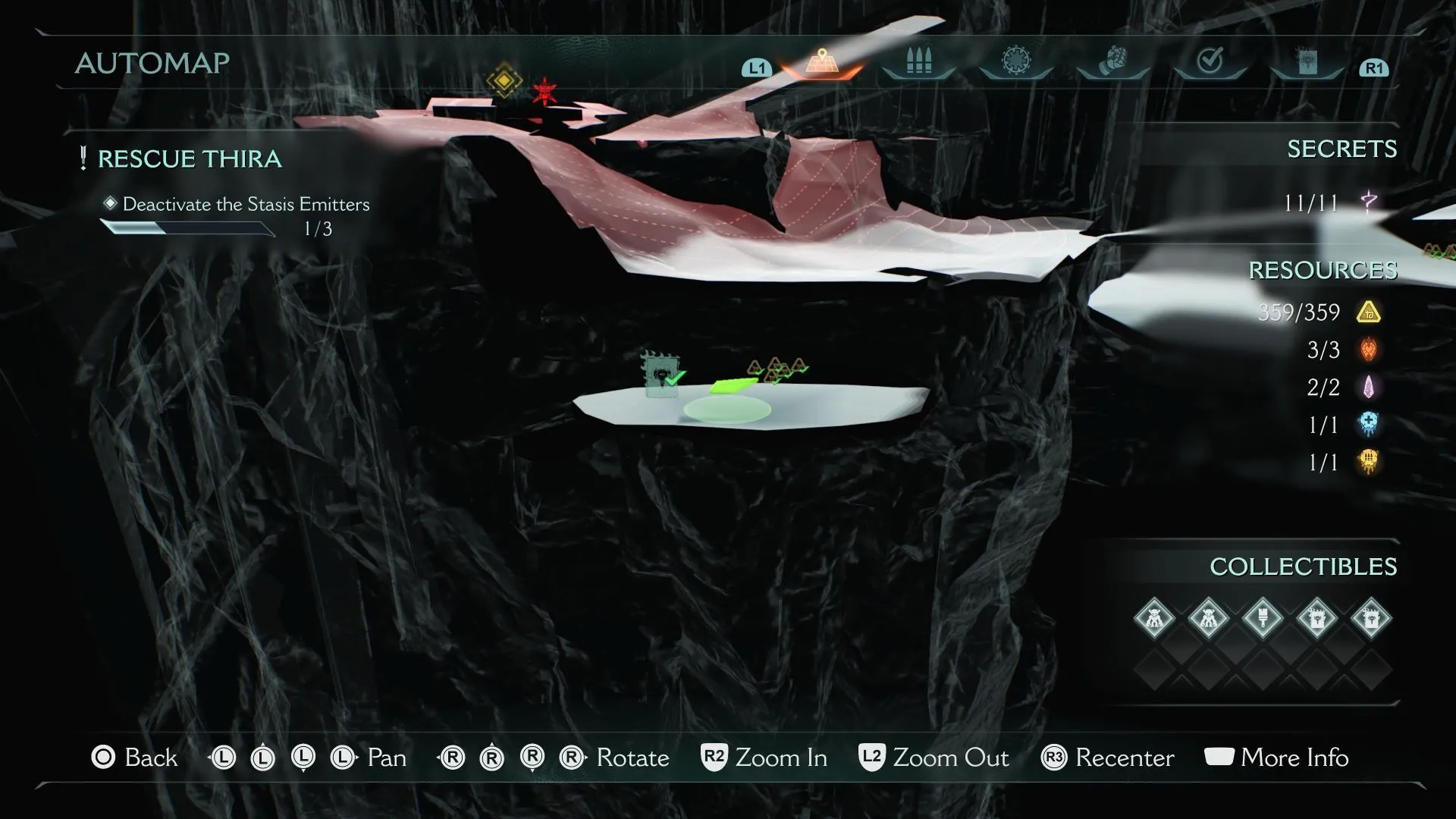 Vị trí Codex Spire of Nerathul sau Gore Puzzle Chương 14