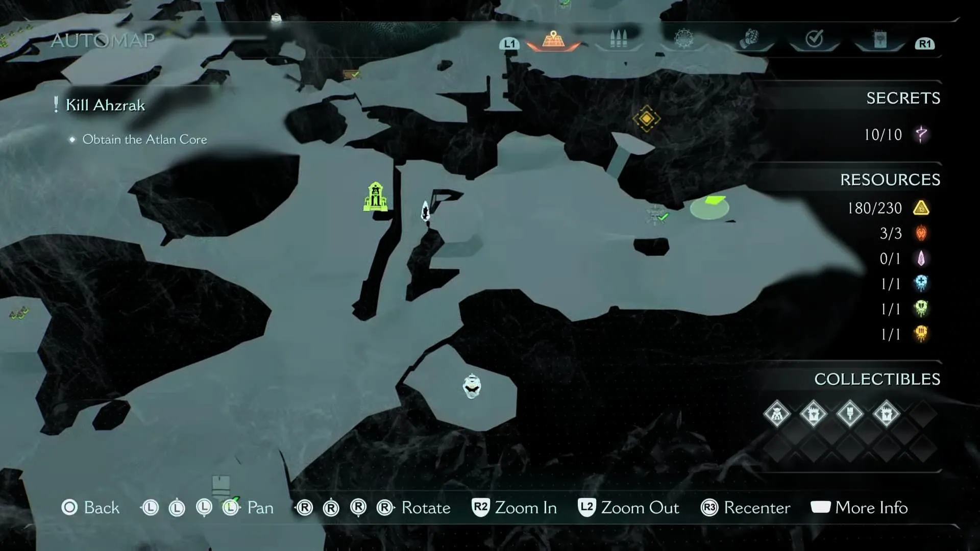 Vị trí Wraithstone ở cuối Chương 10 The Forsaken Plains sau khi clear hết quái