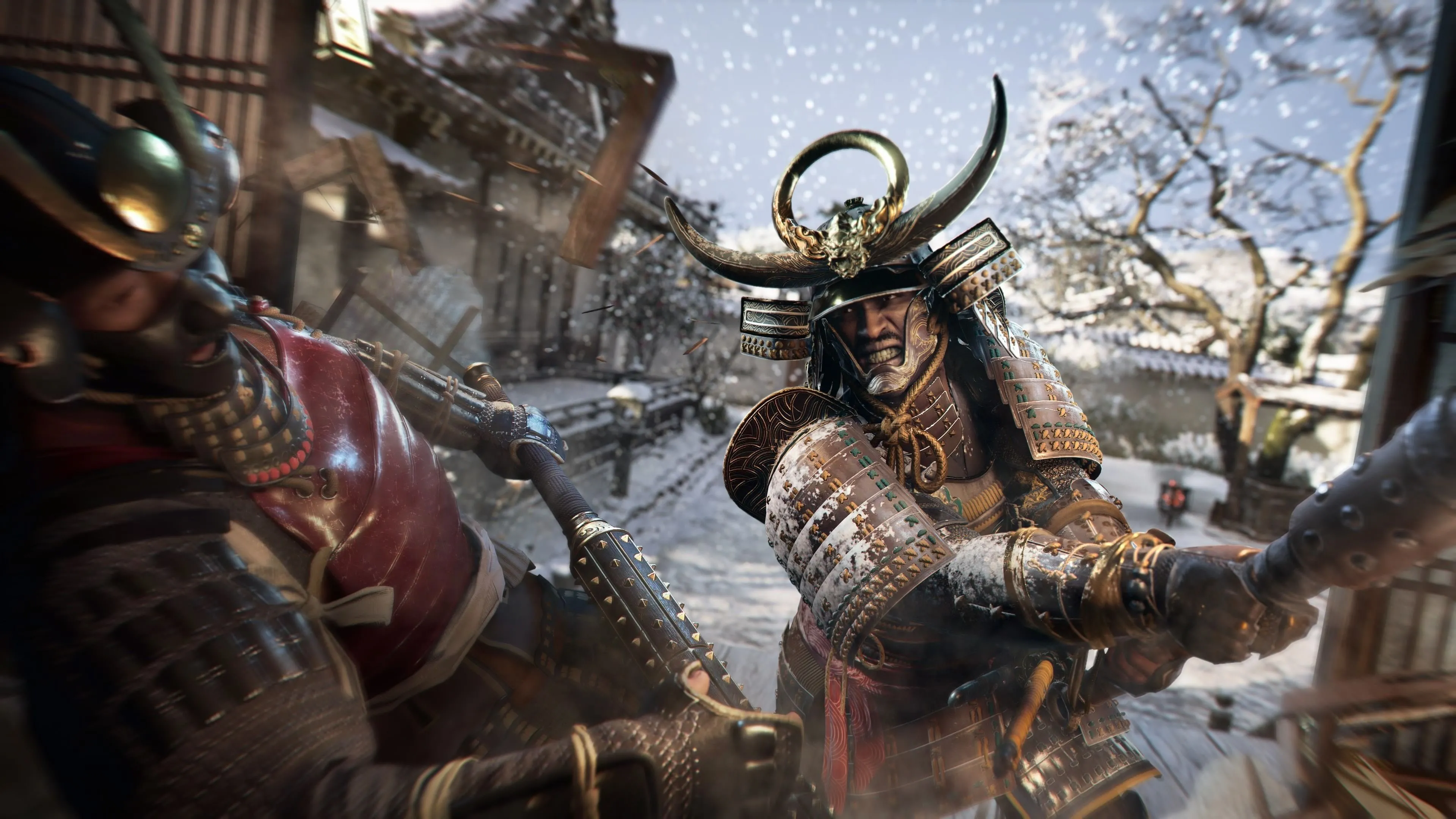 Yasuke trong một trận chiến cận chiến nảy lửa của Assassin's Creed Shadows