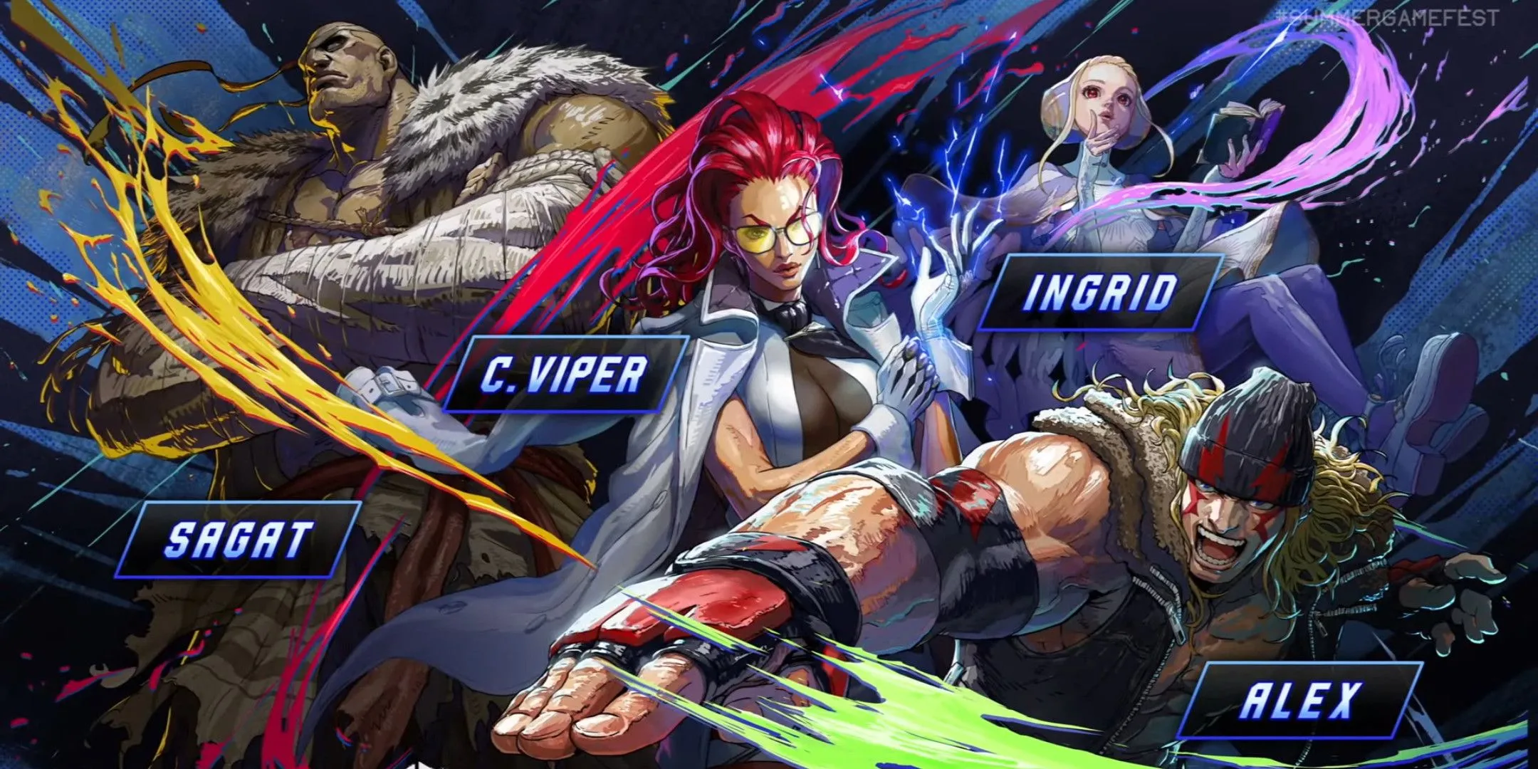 Hình ảnh các nhân vật mới trong Gói Mở Rộng Năm 3 của game Street Fighter 6 tại Summer Game Fest 2025