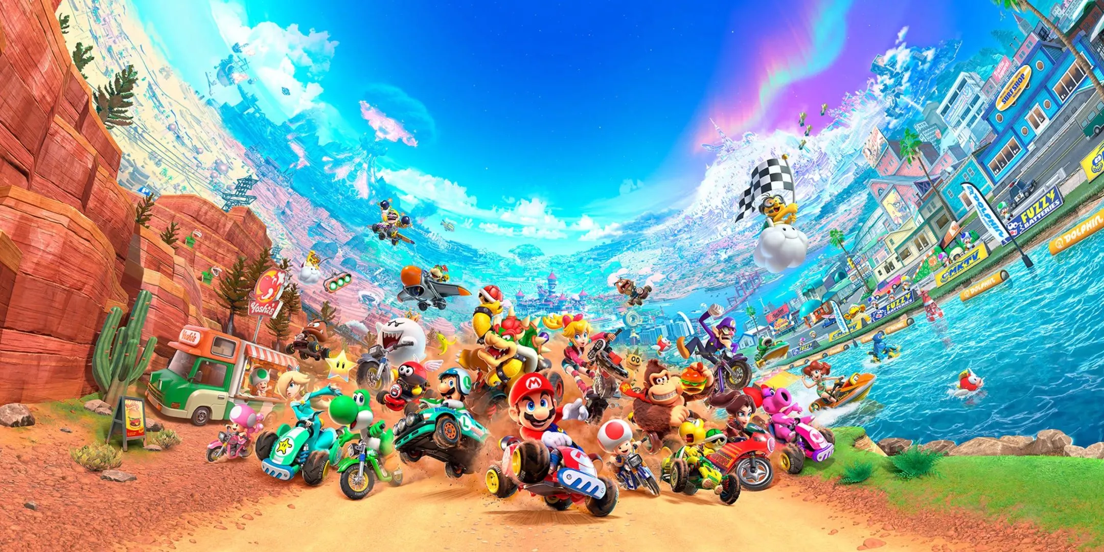 Hình ảnh minh họa game Mario Kart World